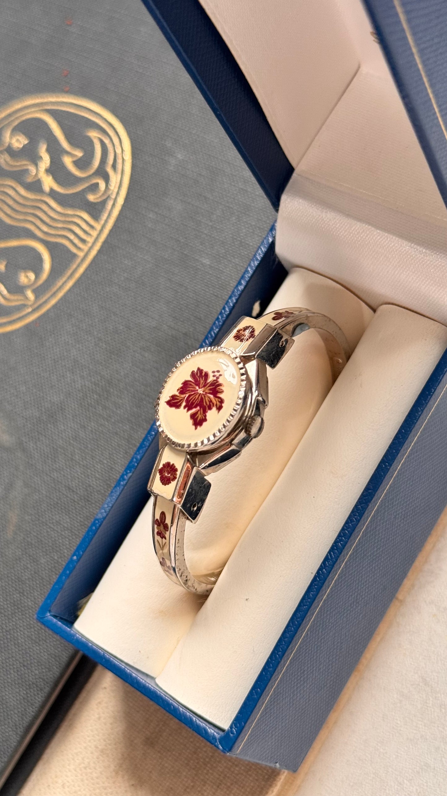 André Mouche Peekaboo vintage watch - with original box