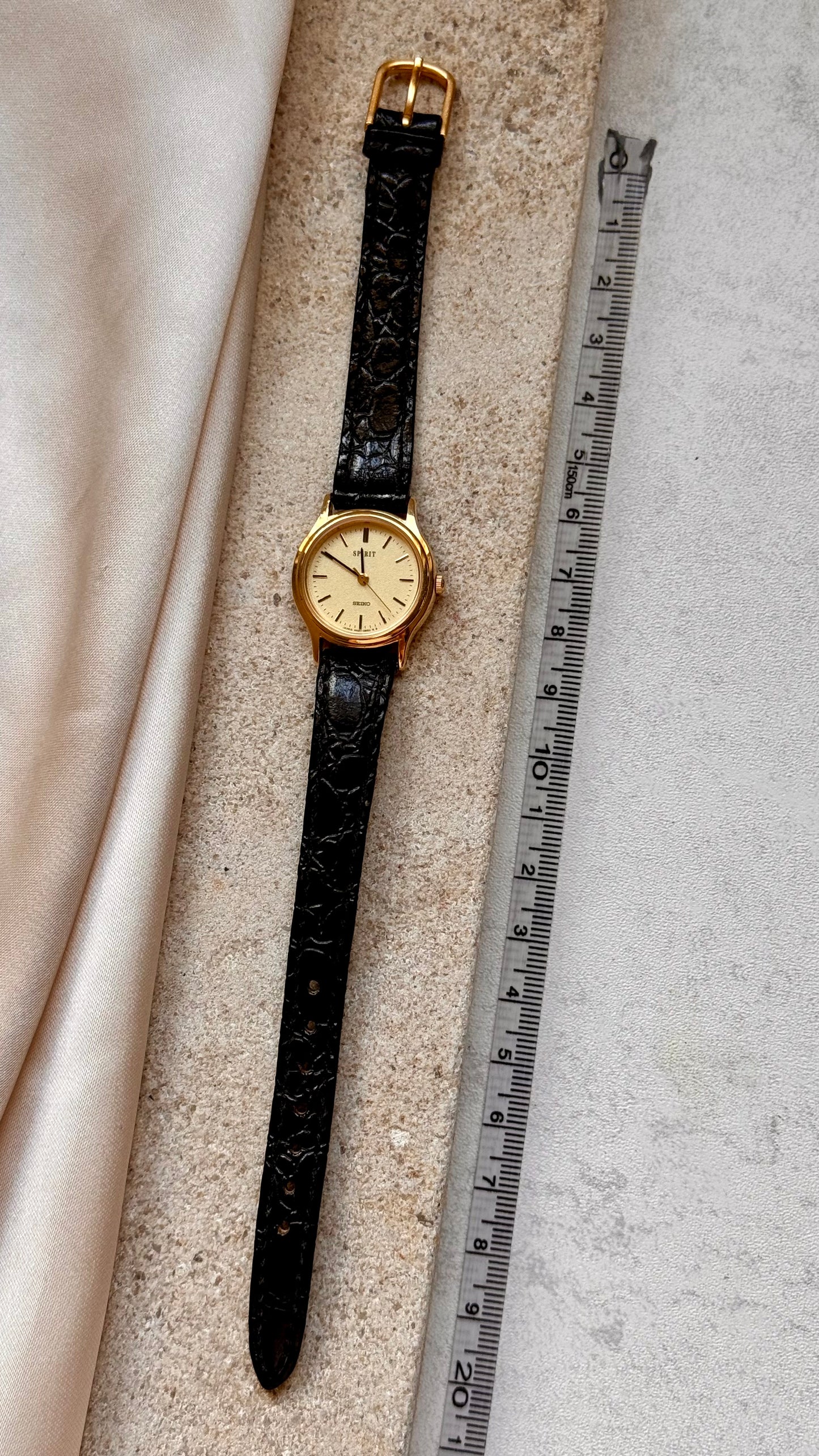 Seiko vintage watch - gold plated