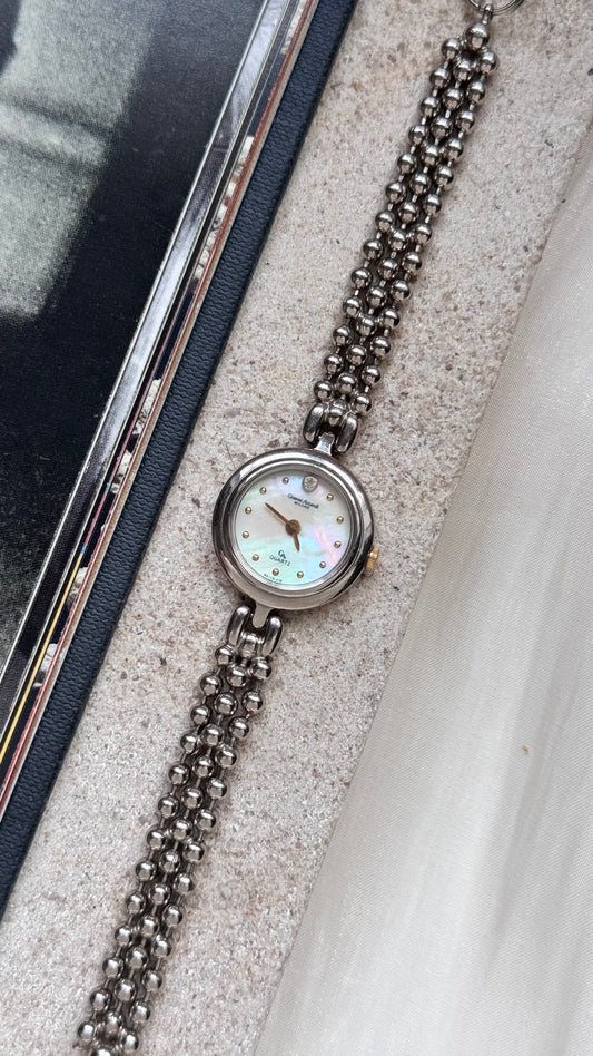Gianni Accardi vintage watch -  mother of pearl dial
