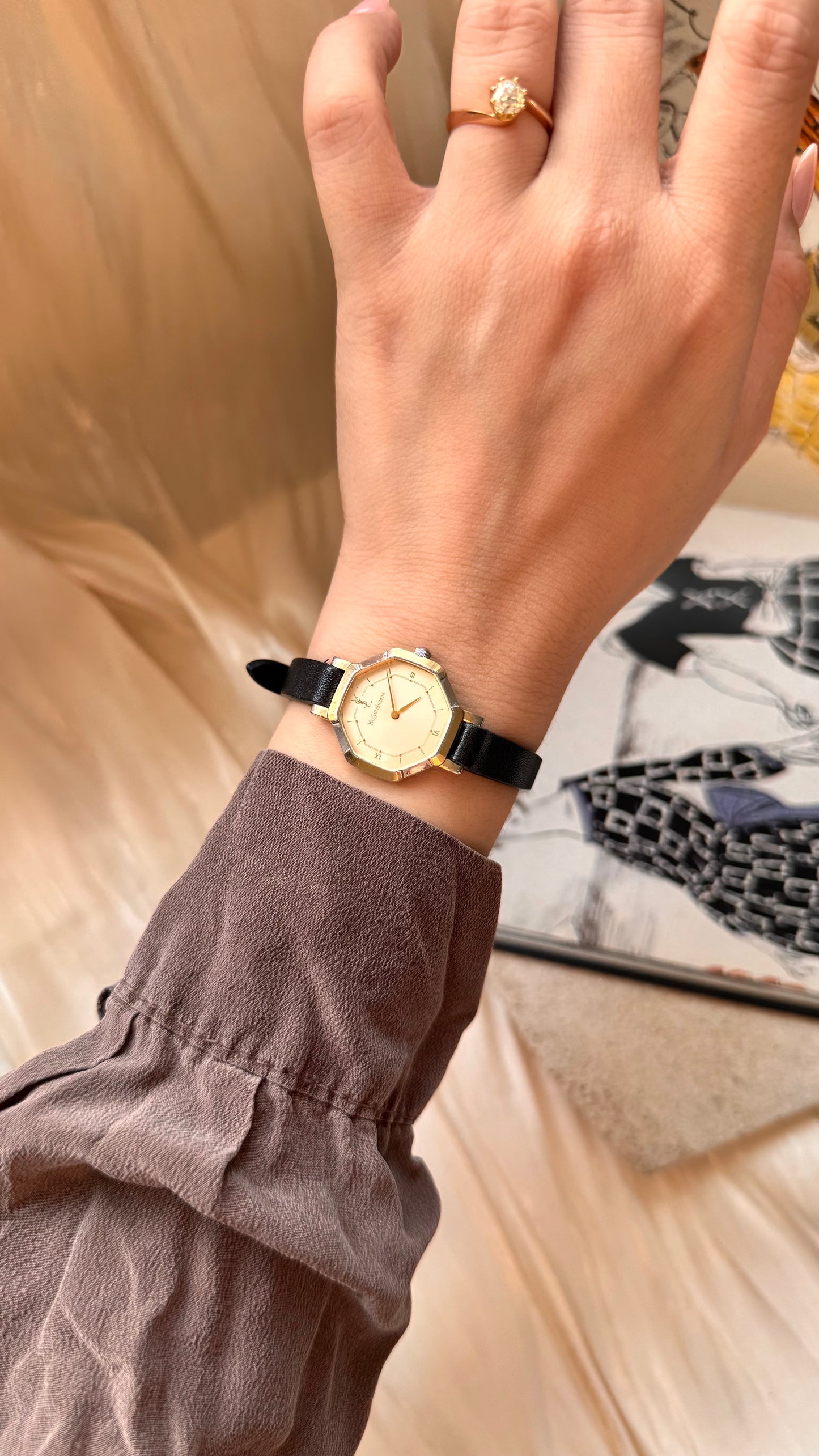 Yves Saint Laurent vintage watch (YSL)