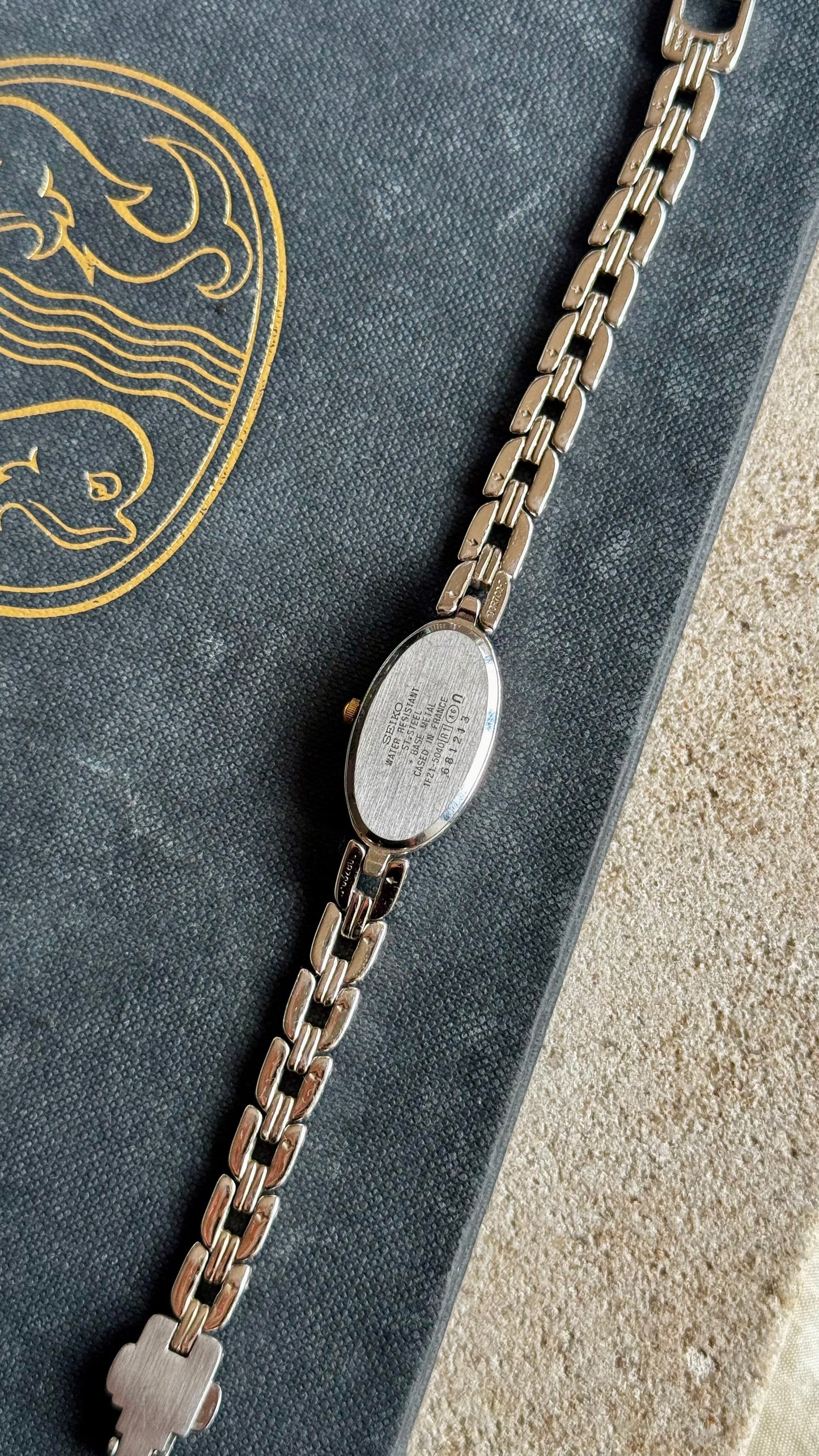 Classic 1996 Seiko Lucent Vintage Watch - Gold Plated, near mint condition