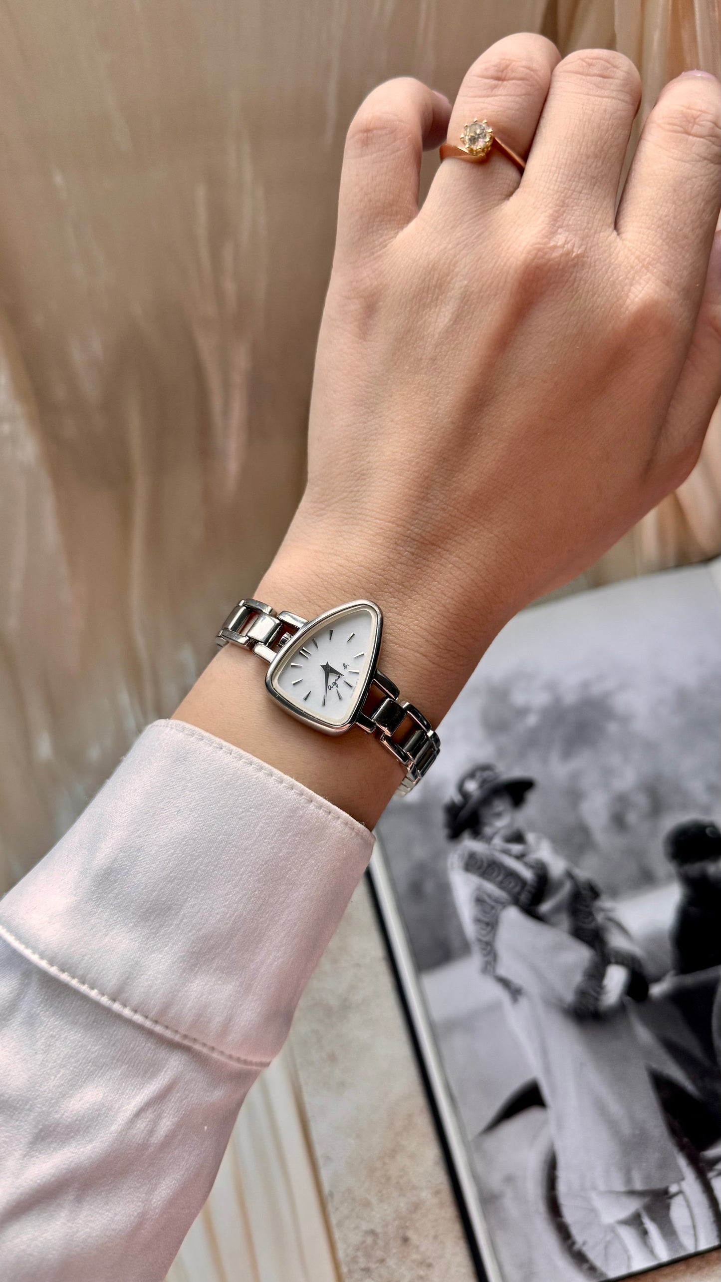 Agnes B vintage watch