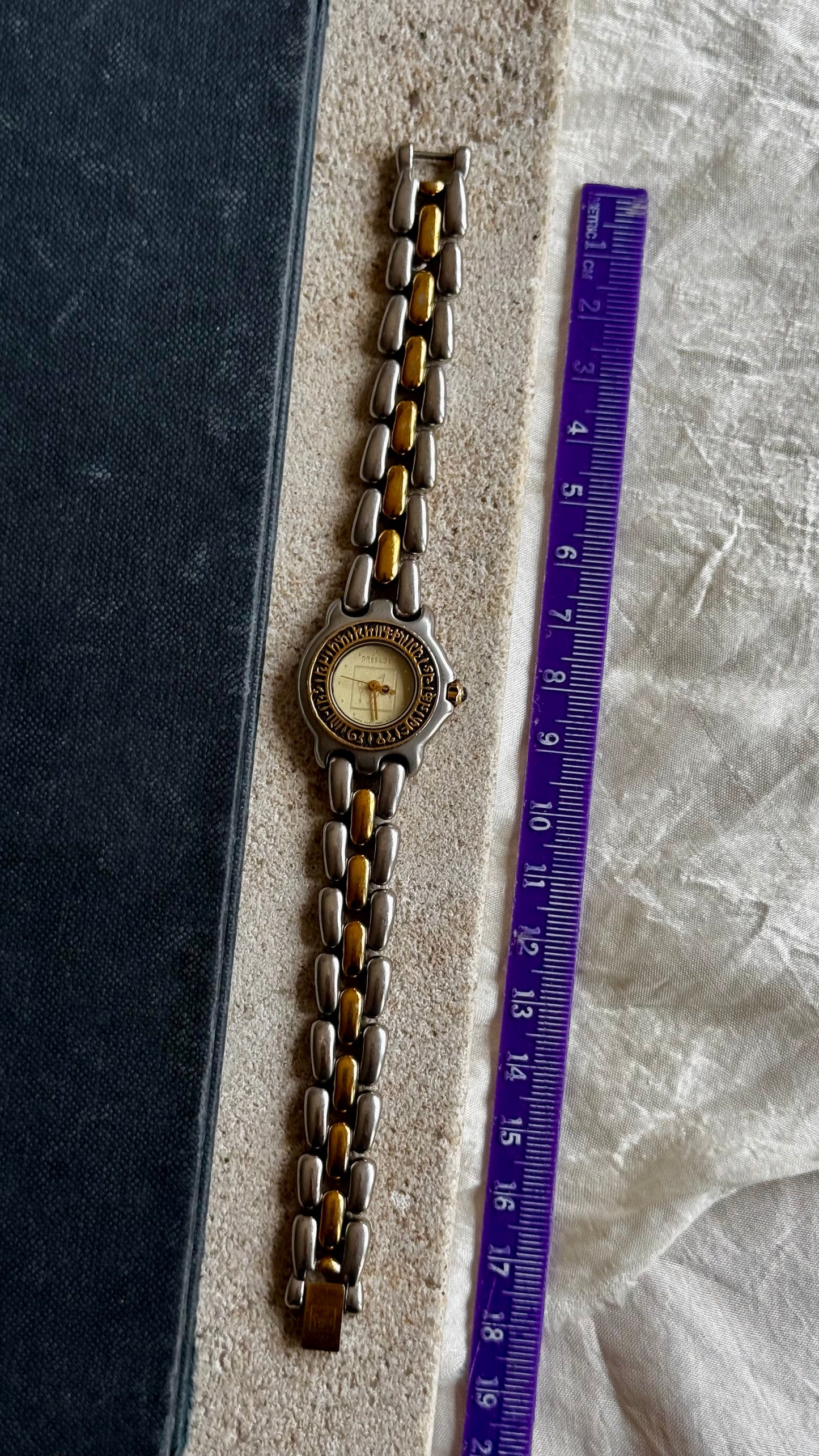 Rare 1991 Seiko Presage Vintage Watch - Gold Plated