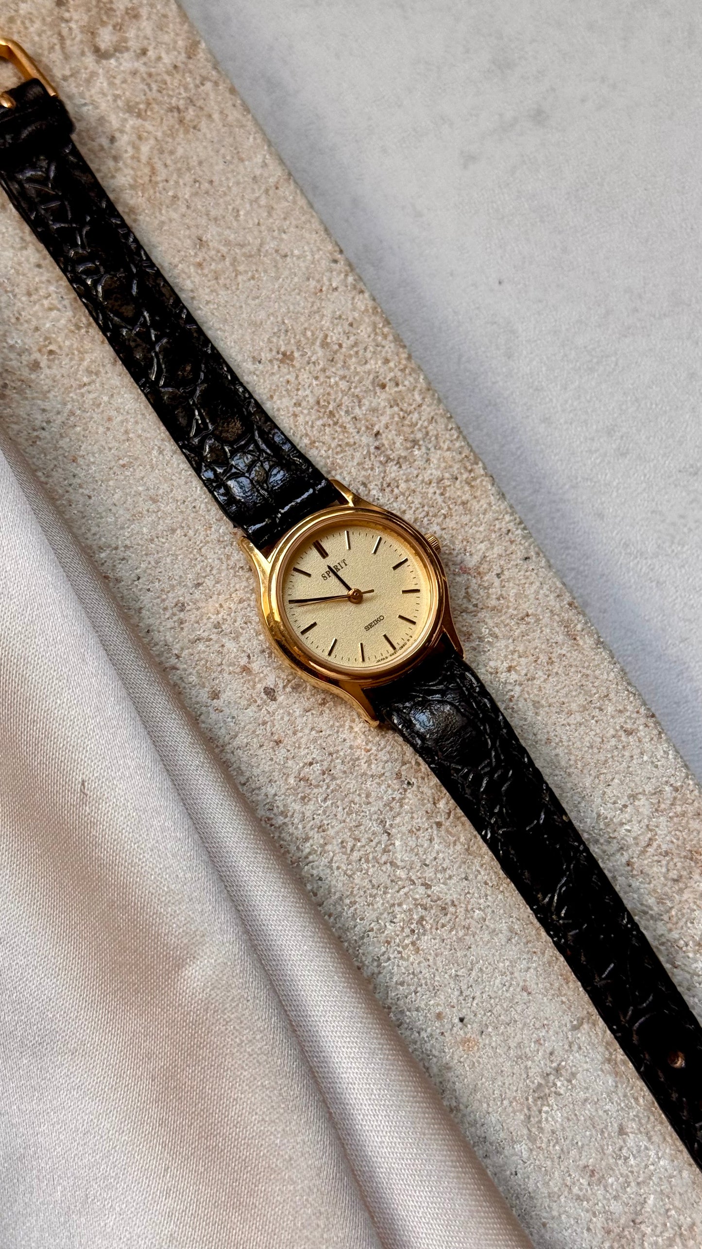 Seiko vintage watch - gold plated
