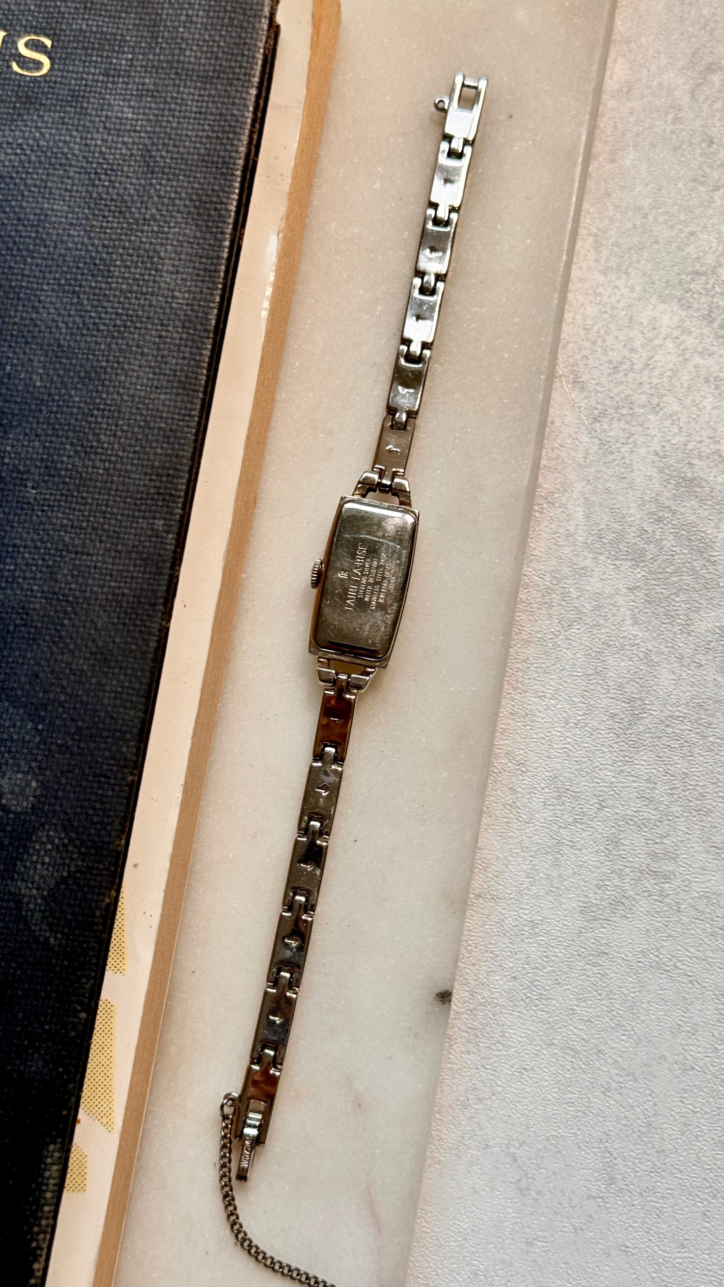 Faire La Bise vintage watch - sterling silver