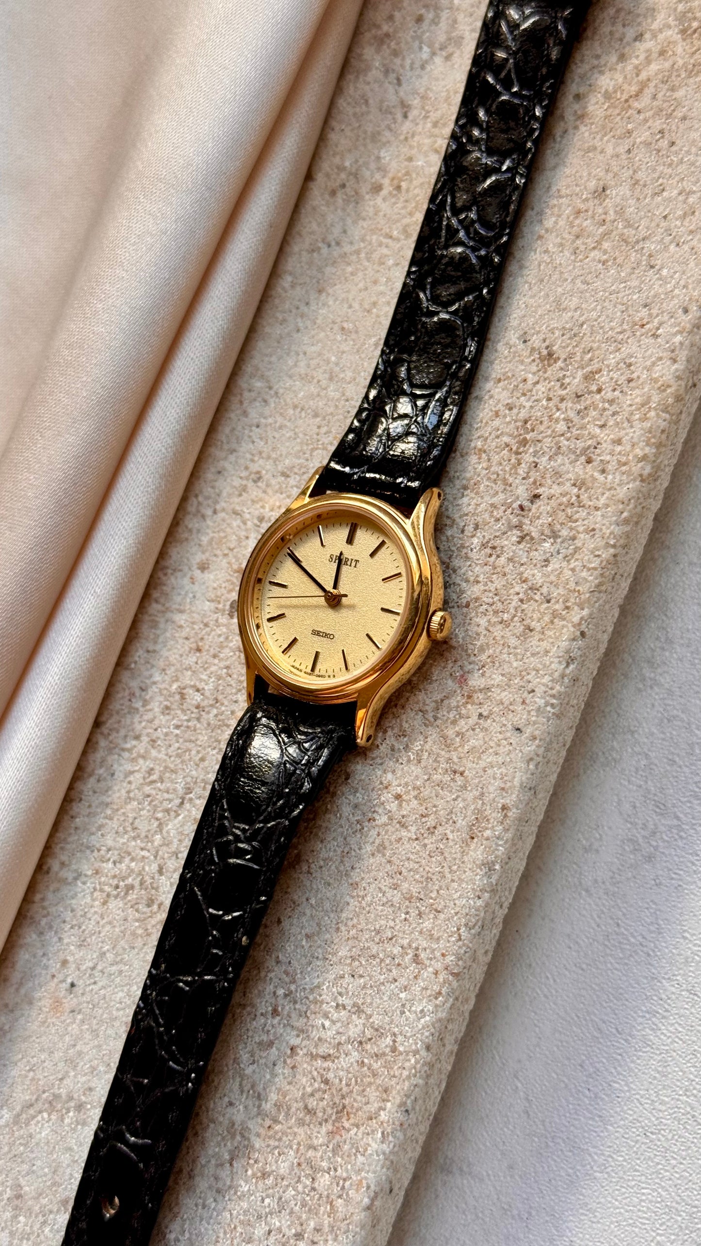 Seiko vintage watch - gold plated