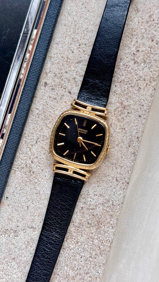 Seiko 1980 vintage watch - gold plated