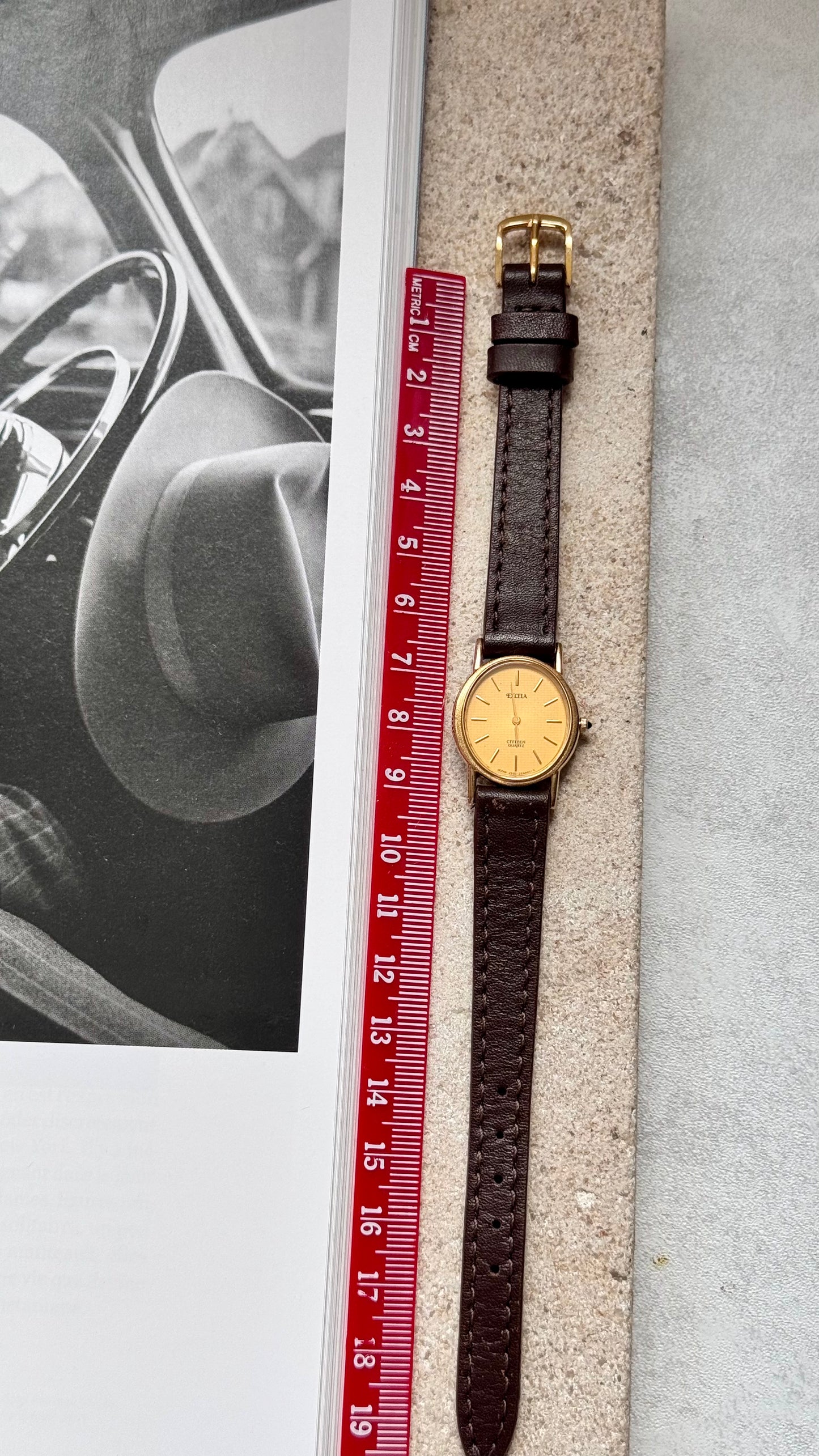 Citizen Excela vintage watch 1993 gold plated