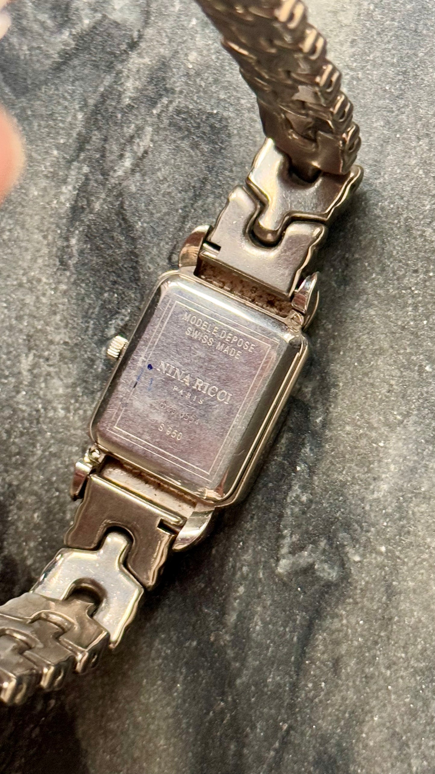 Nina Ricci vintage watch - Mother of Pearl dial