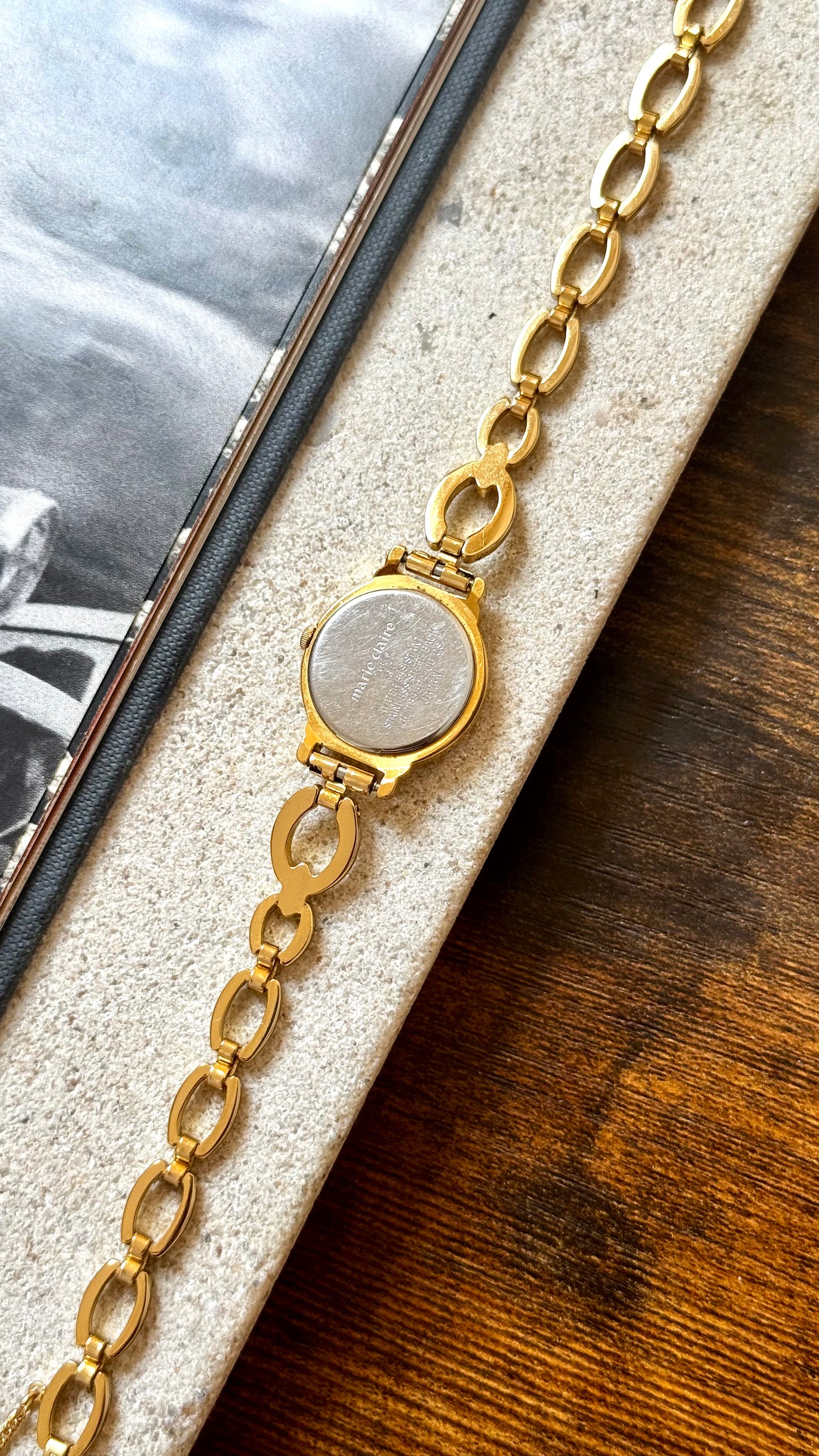 Marie Claire vintage watch - gold plated