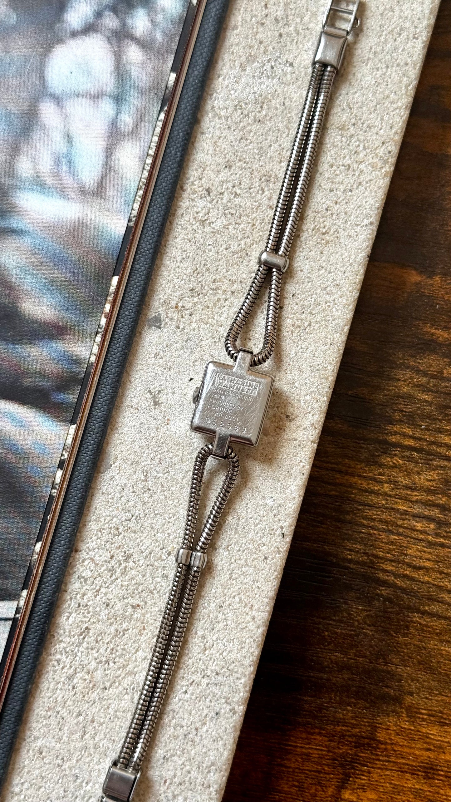 Dainty Katharine Hamnett London vintage watch 1990s