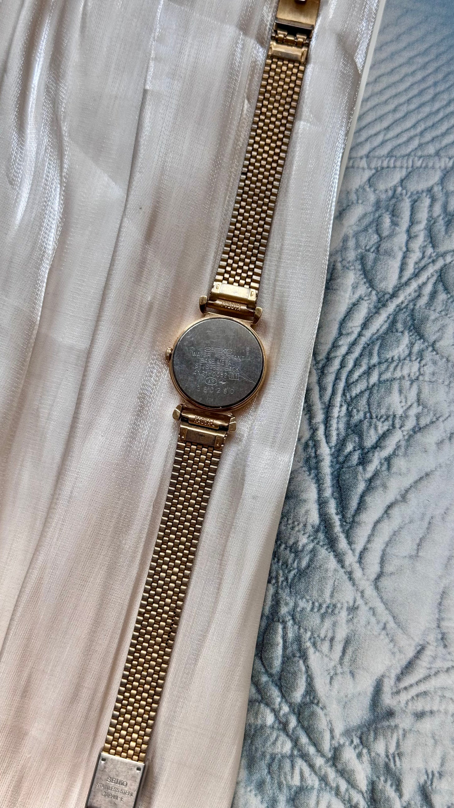 Vintage Seiko Watch 1993 - Gold Plated