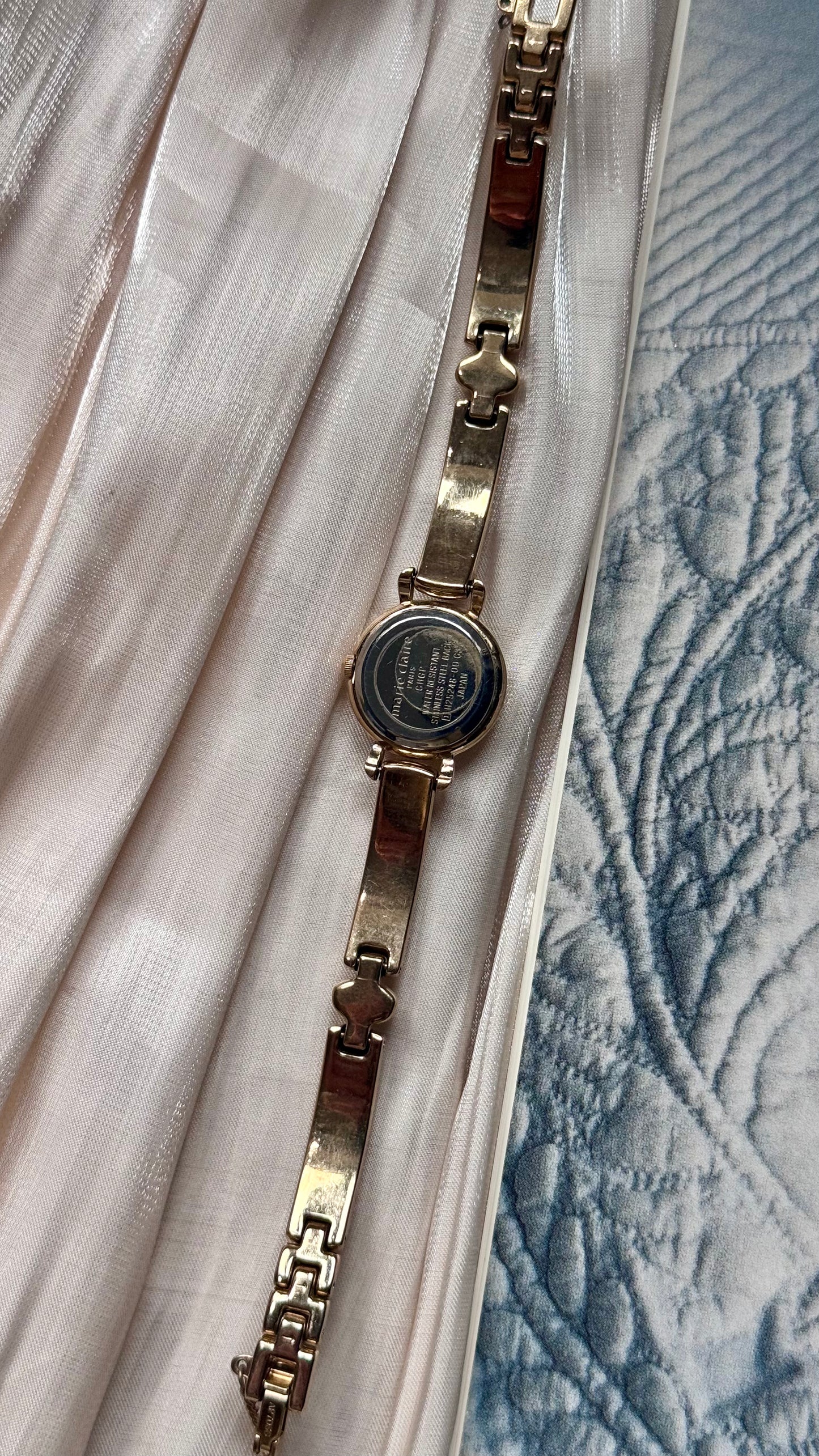 Marie Claire vintage watch - 18ct Gold Plated