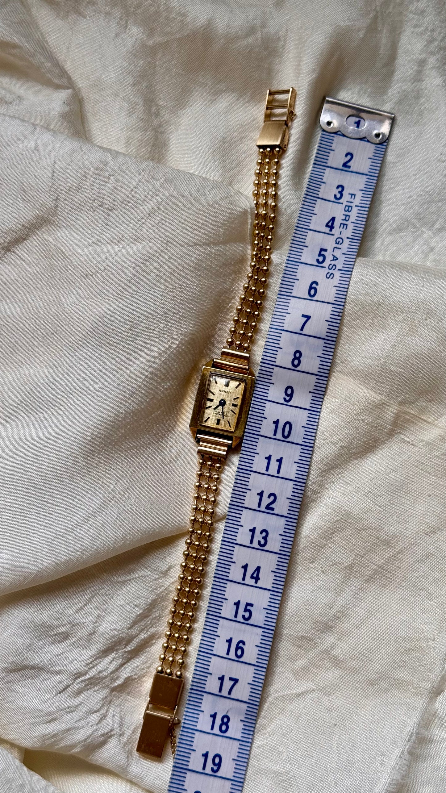 Super Rare Anker Manual Wind Vintage Watch 1960s