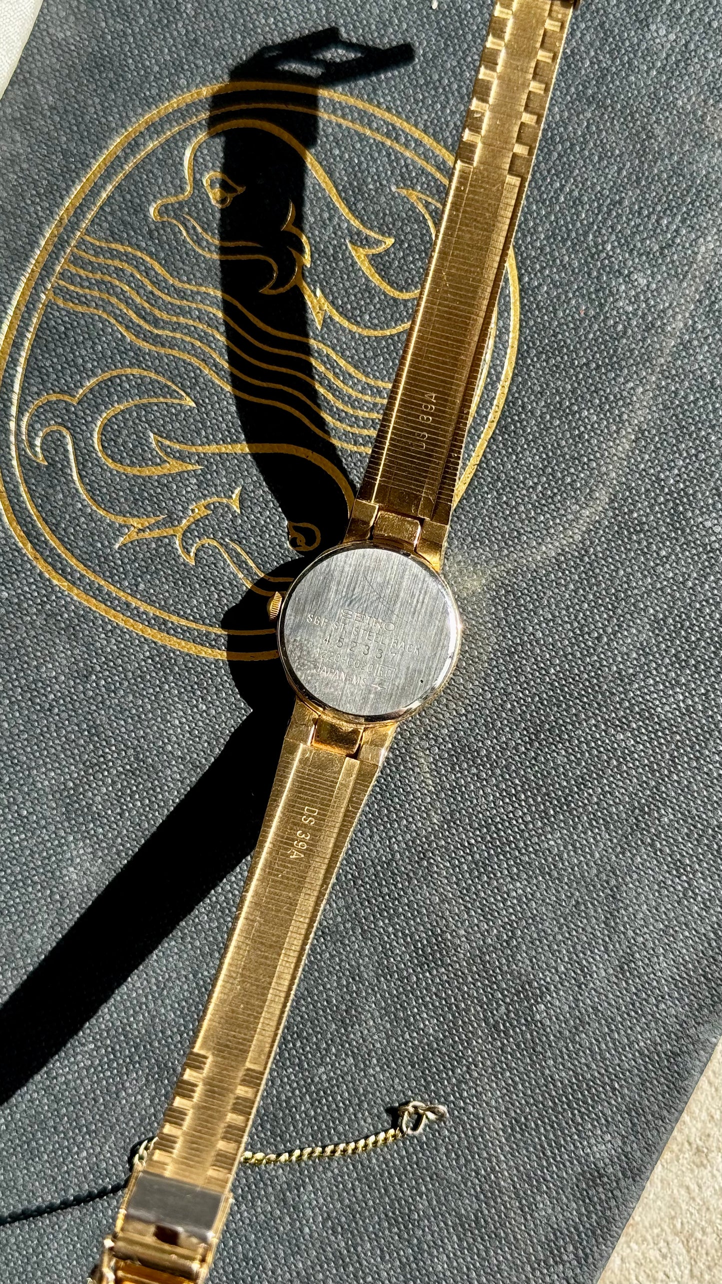 Super Rare Find Vintage Seiko Watch 1994 - 18ct Gold Plated