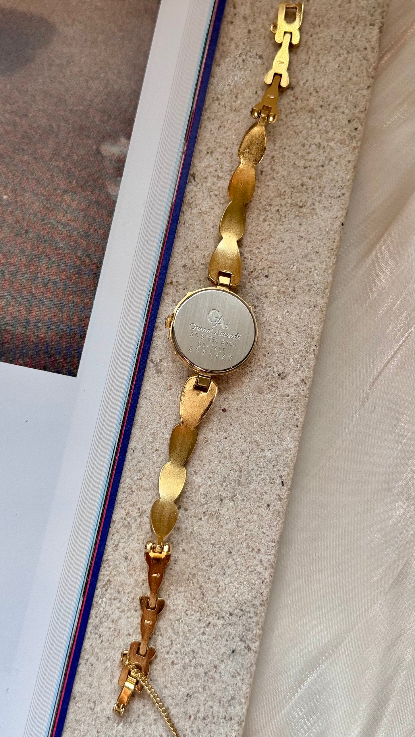 Gianni Accardi MILANO vintage watch - gold plated