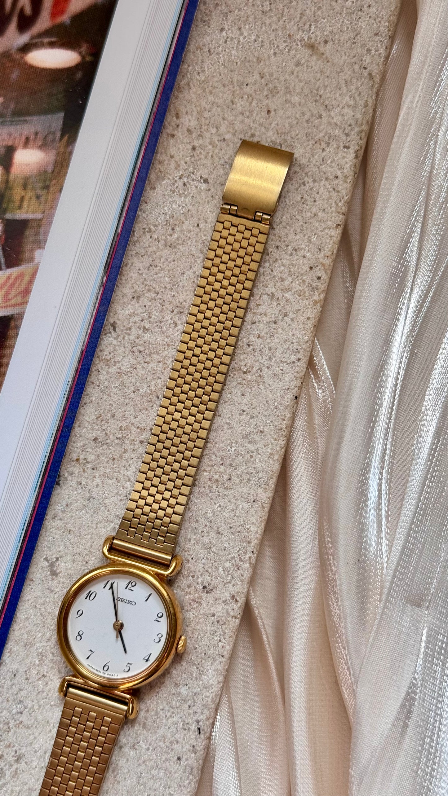 Seiko vintage watch - gold plated
