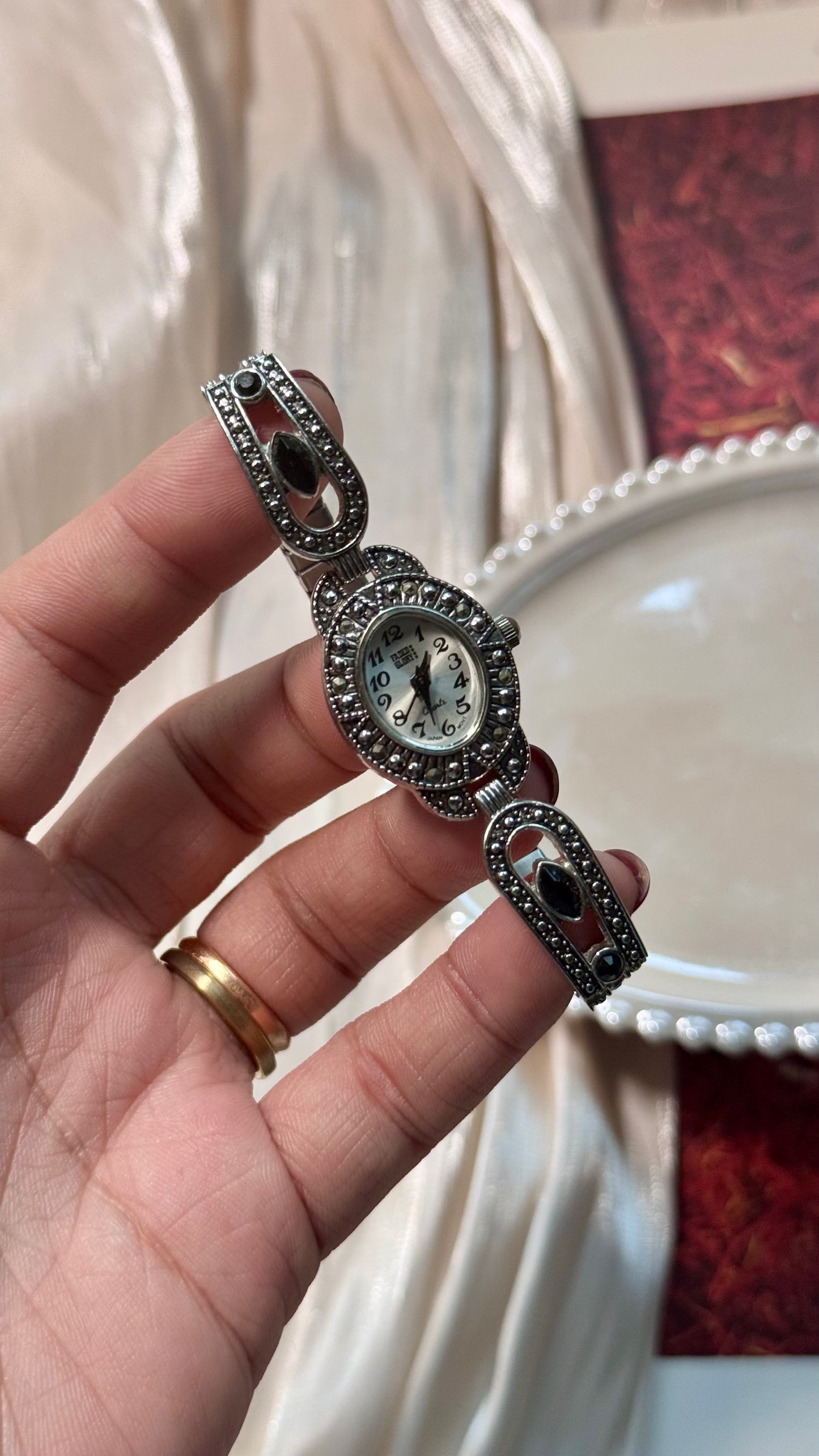 1990s Art Deco Vintage Bangle Watch - Super Rare Find