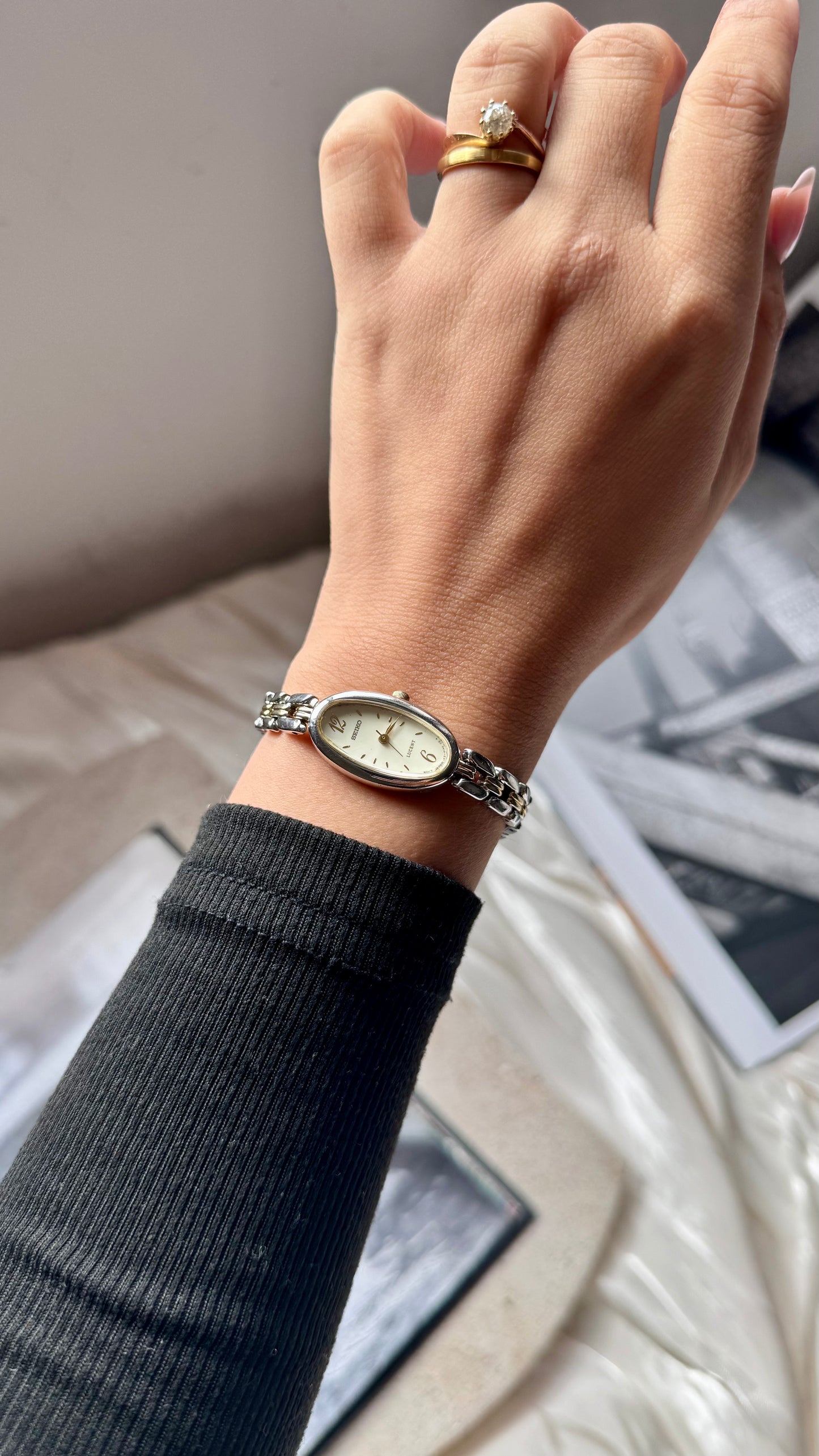 Seiko Lucent vintage watch
