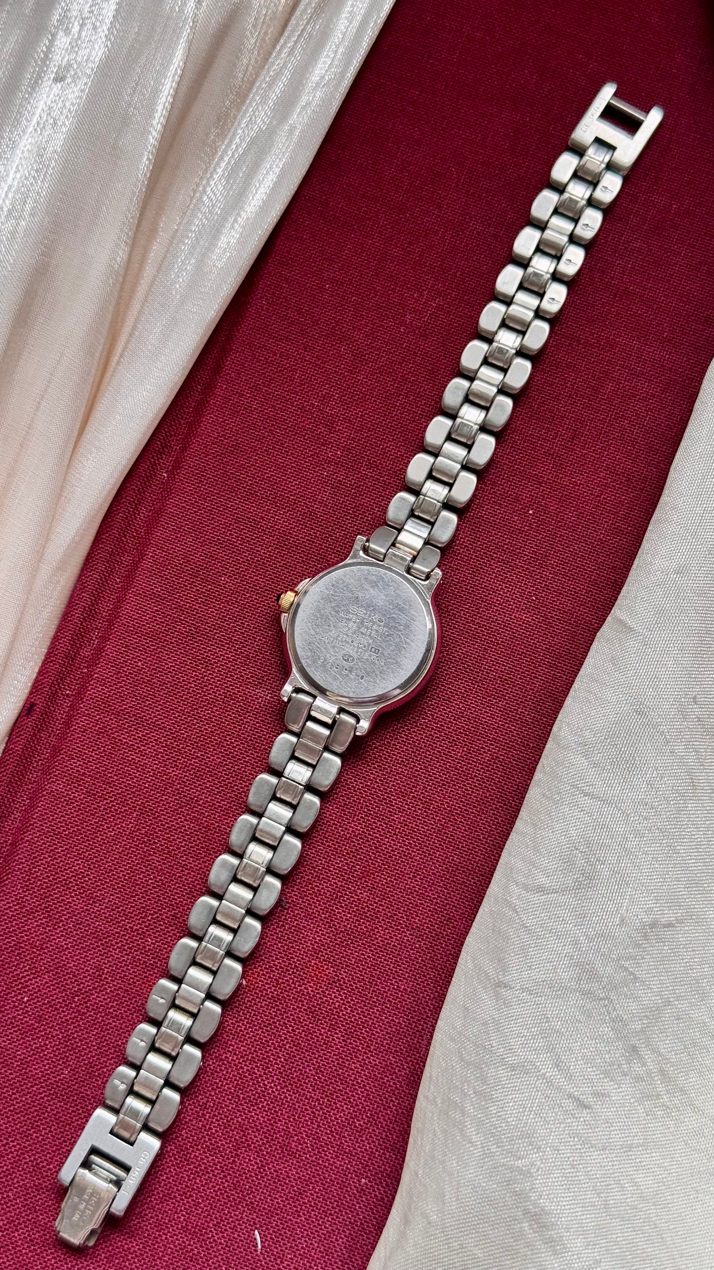 1992 Vintage Seiko Lucent Watch - Blue Lapis Dial