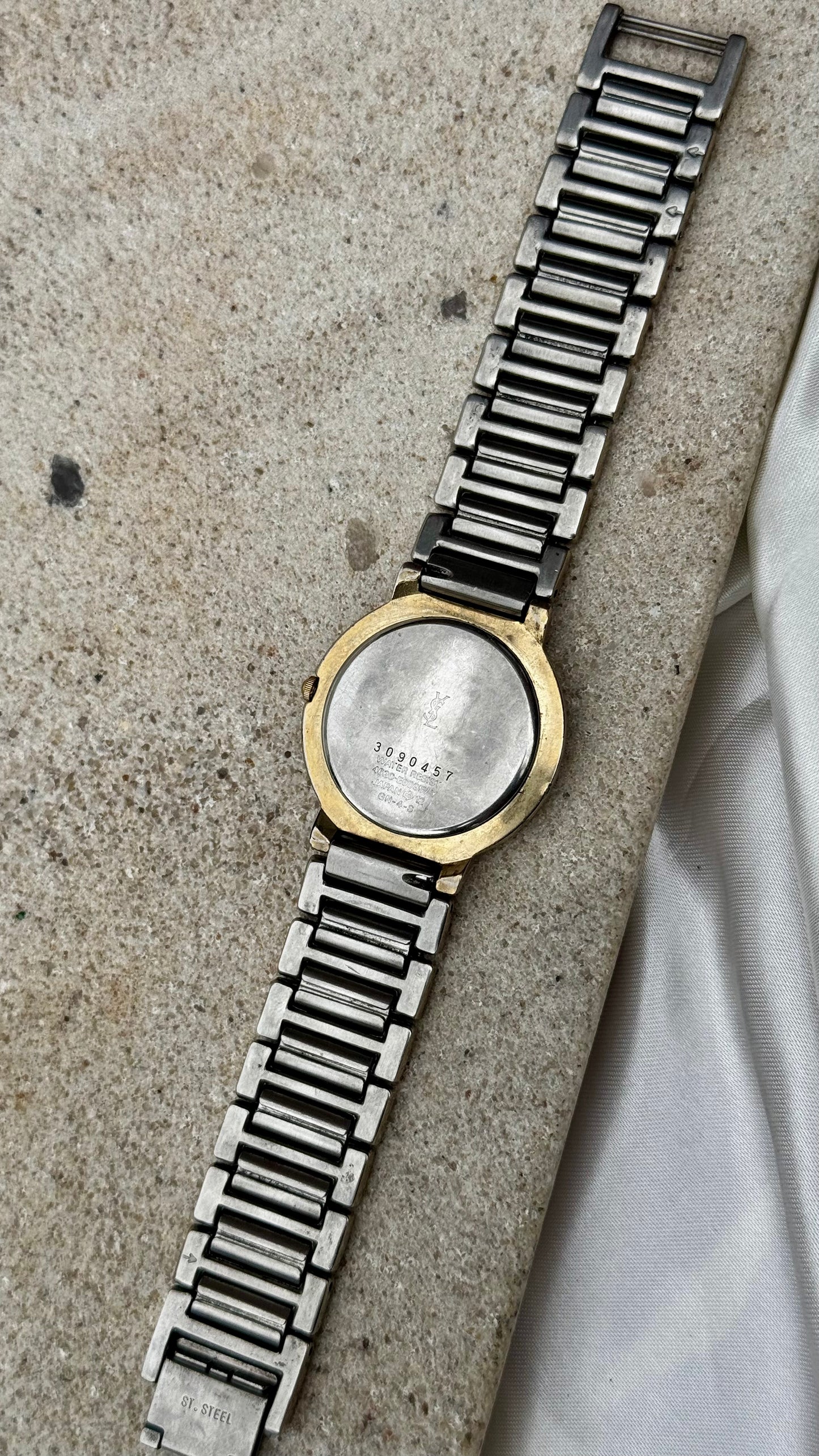Yves Saint Laurent vintage watch (YSL) 1993 - Blue dial