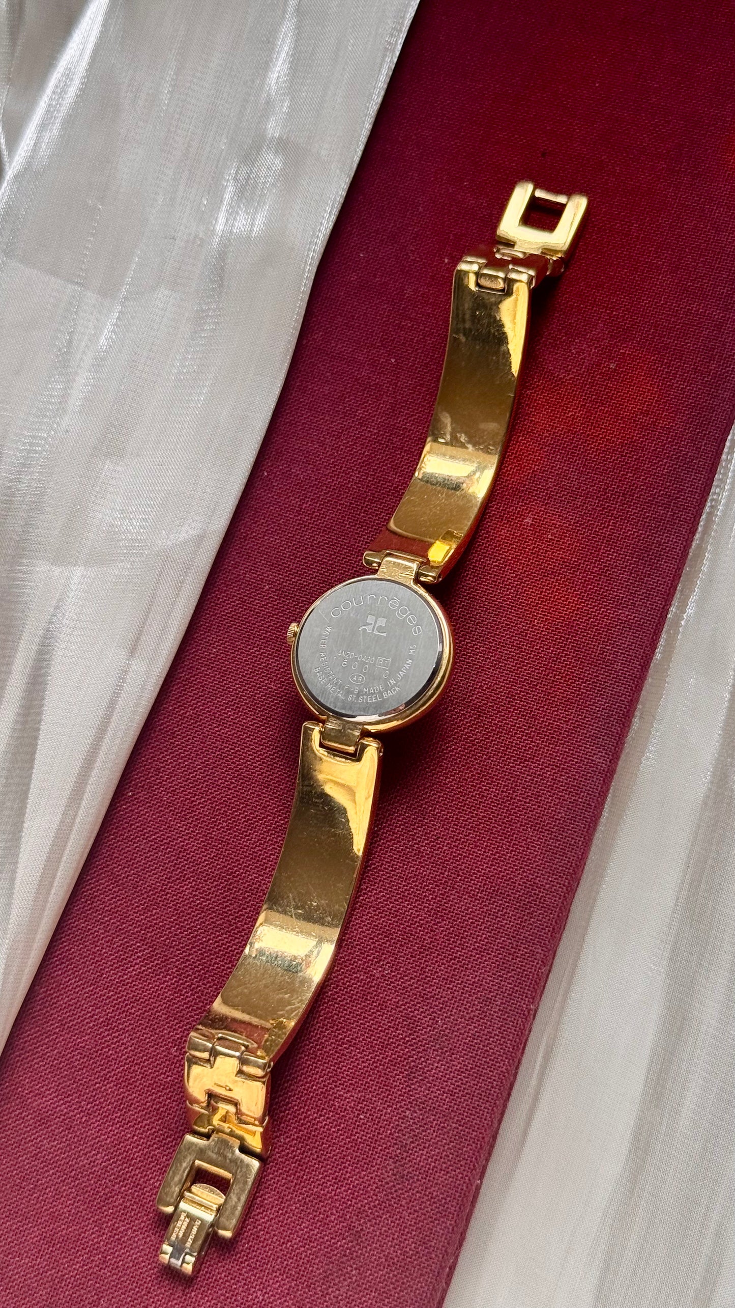 Courrèges Paris Vintage Watch 1990s