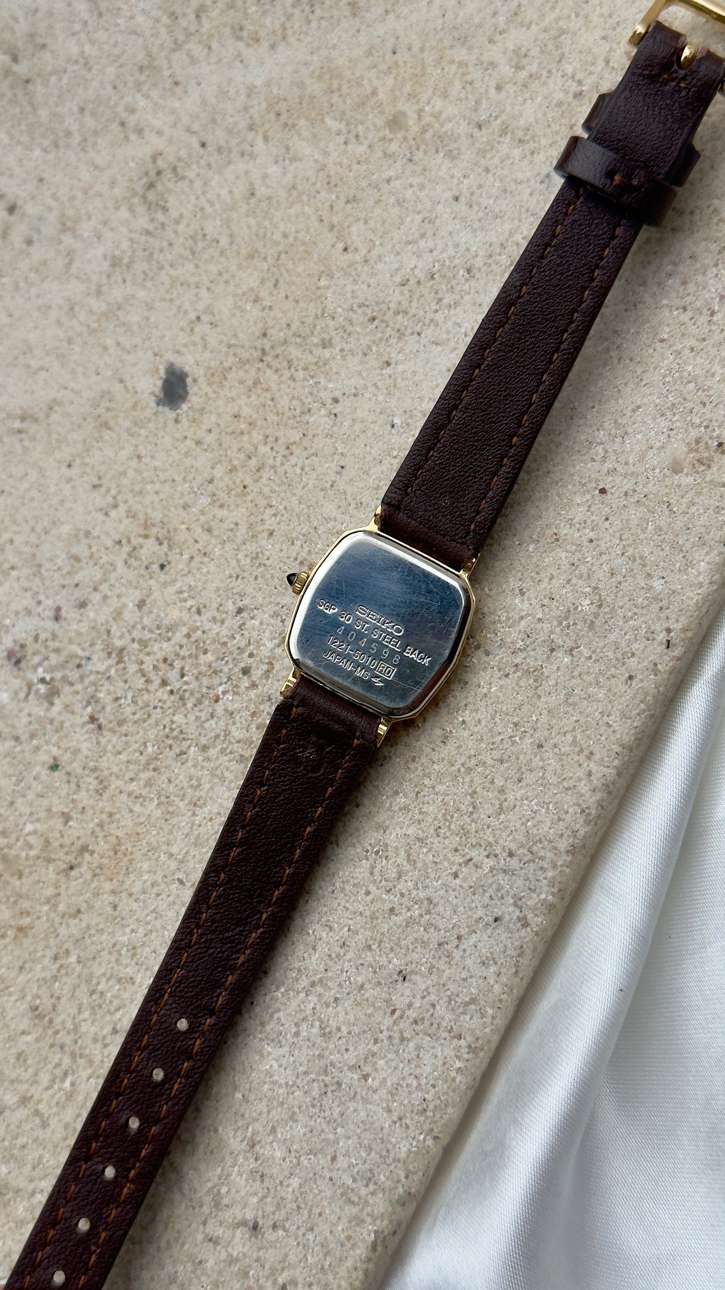 Vintage Seiko Exceline 1994 Watch - 30 Micron Gold Plated