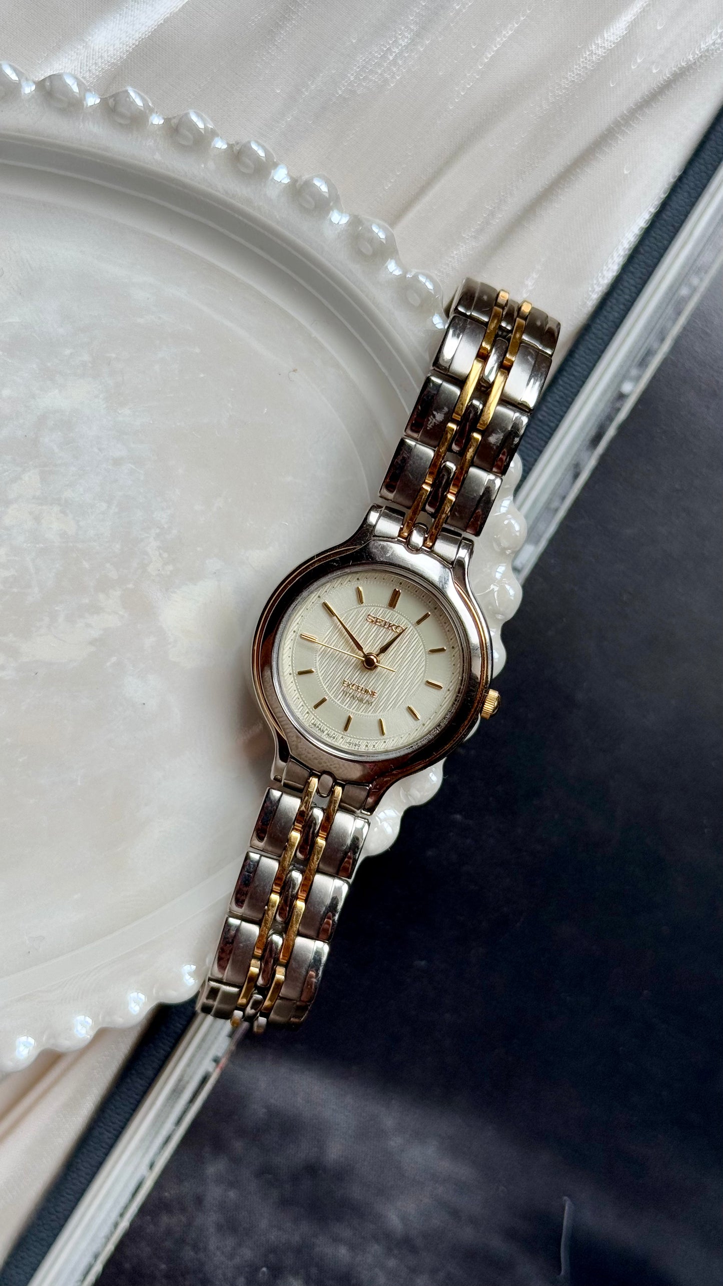 Seiko Exceline vintage watch - Titanium