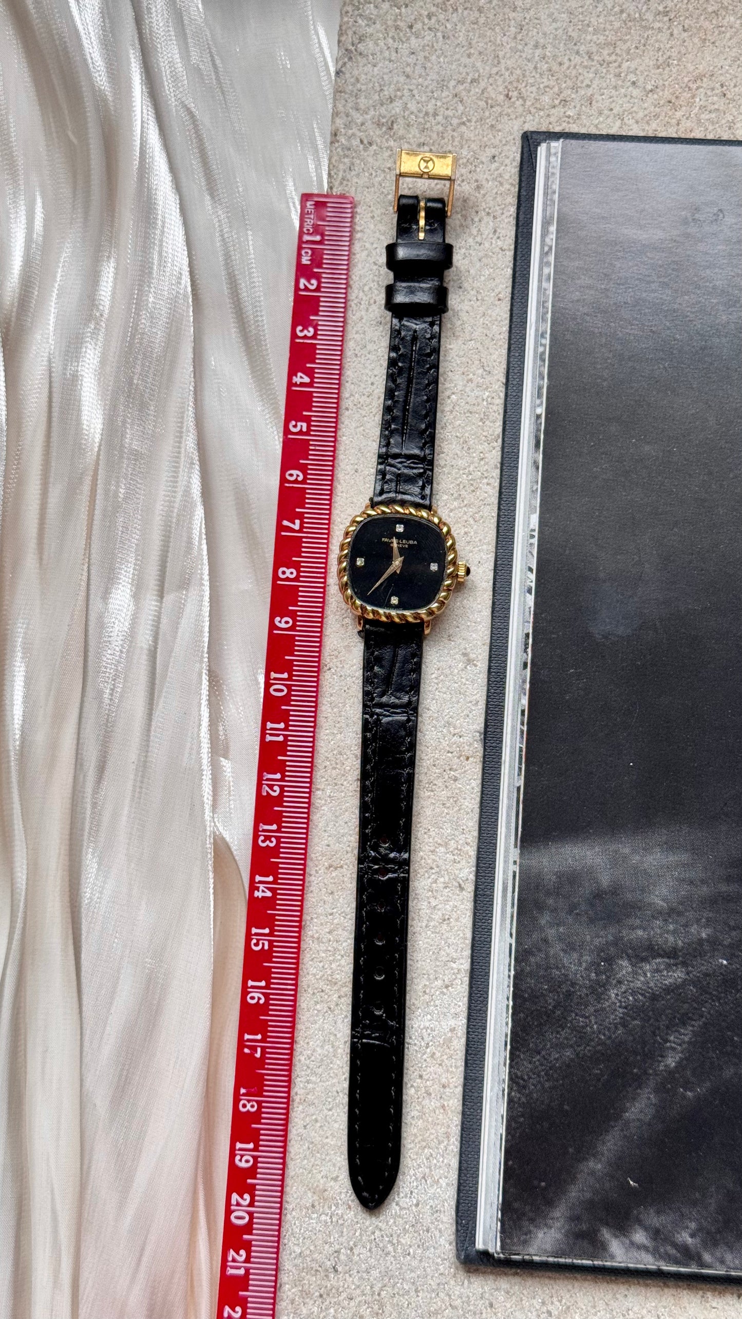 Favre Leuba vintage gold plated watch - Manual Wind
