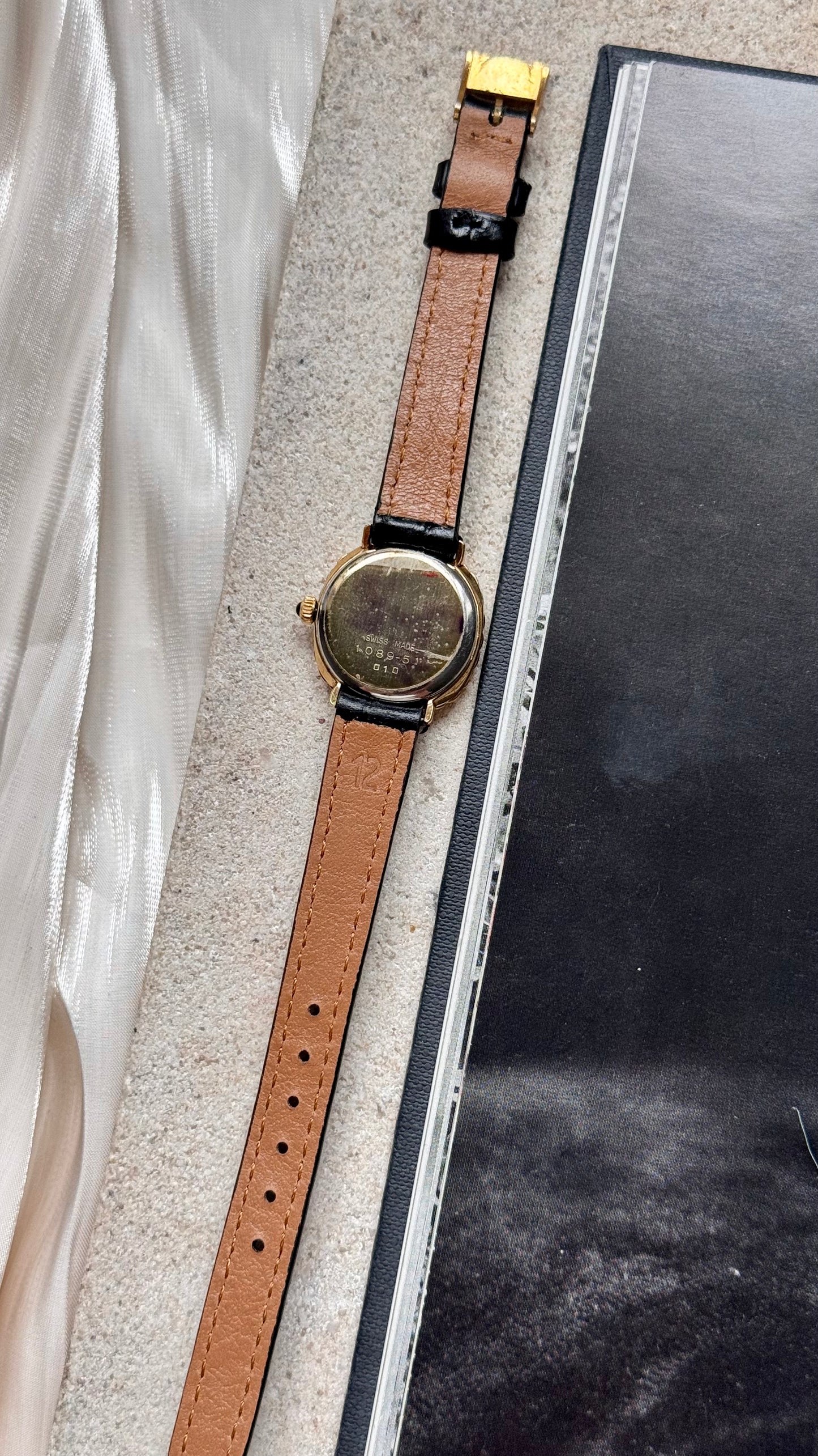 Favre Leuba vintage gold plated watch - Manual Wind