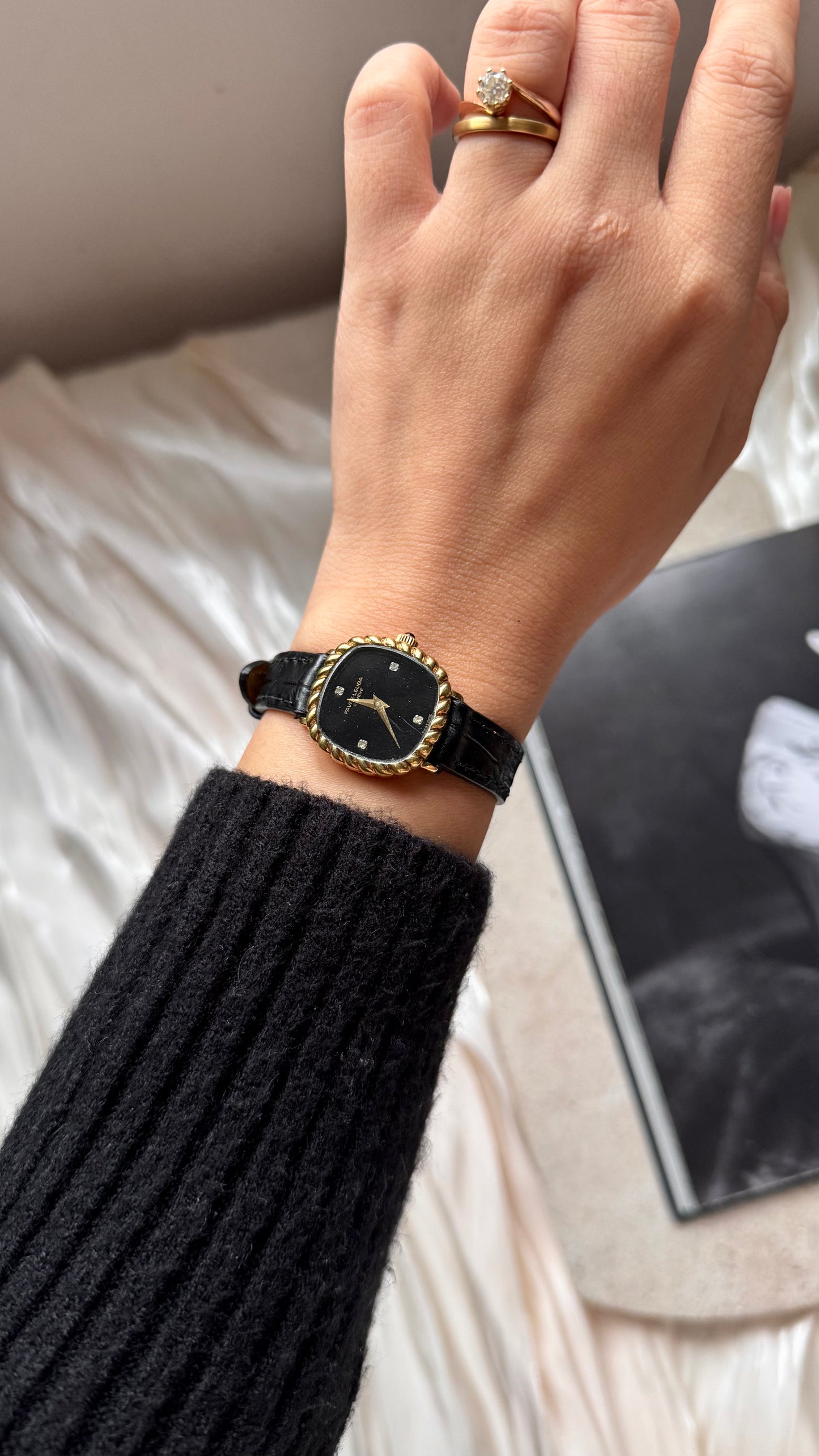 Favre Leuba vintage gold plated watch - Manual Wind