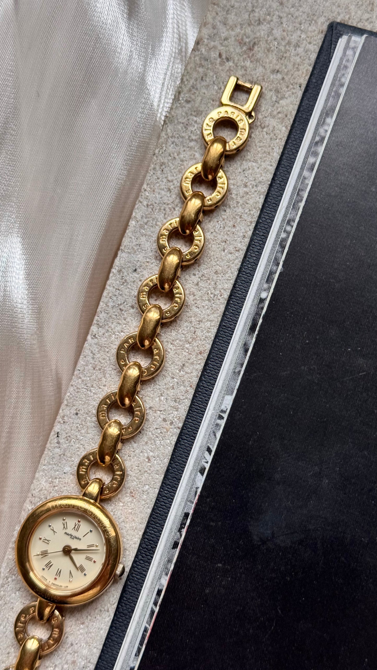 Marie Claire vintage watch - 18ct Gold Plated