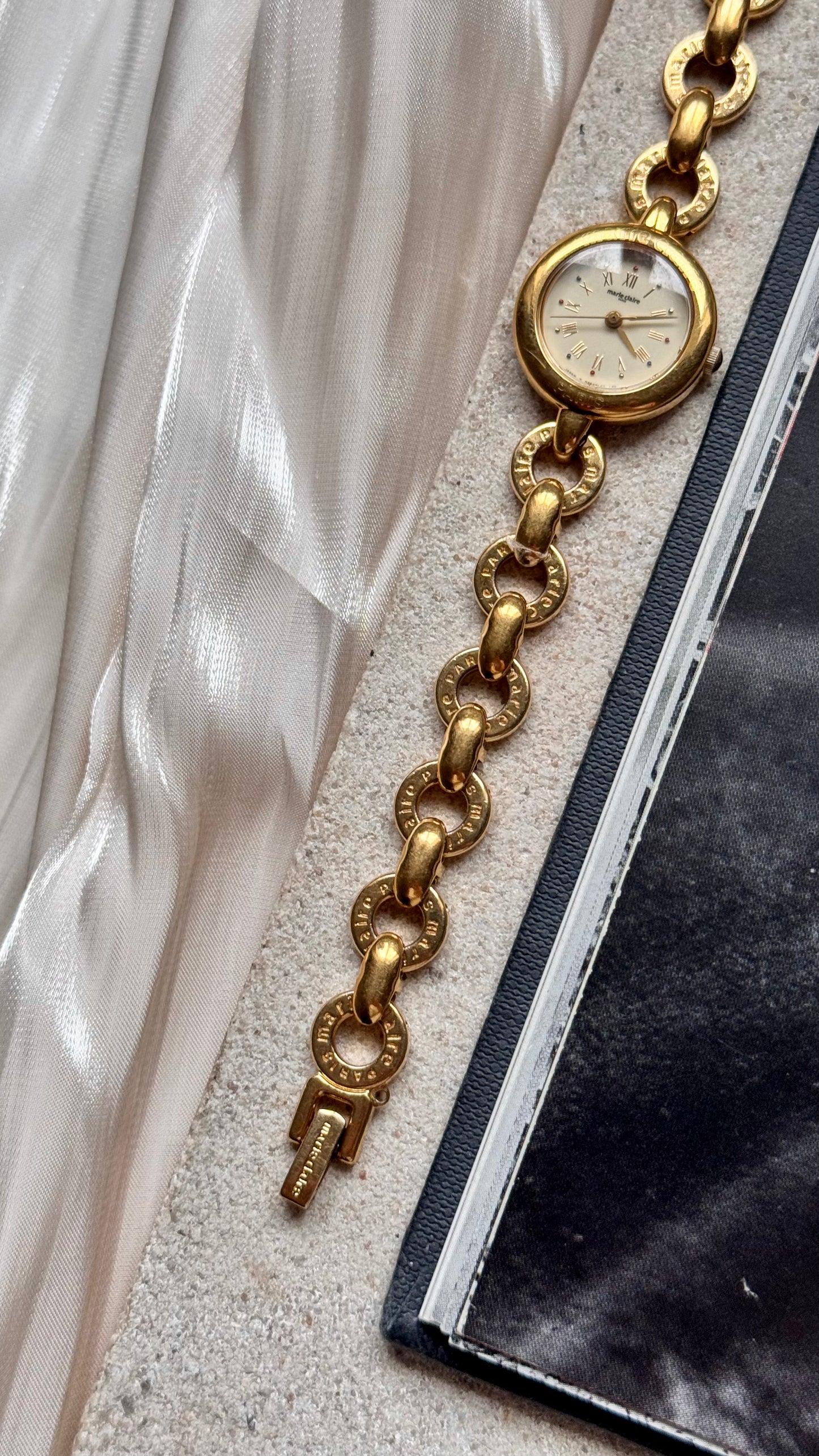 Marie Claire vintage watch - 18ct Gold Plated