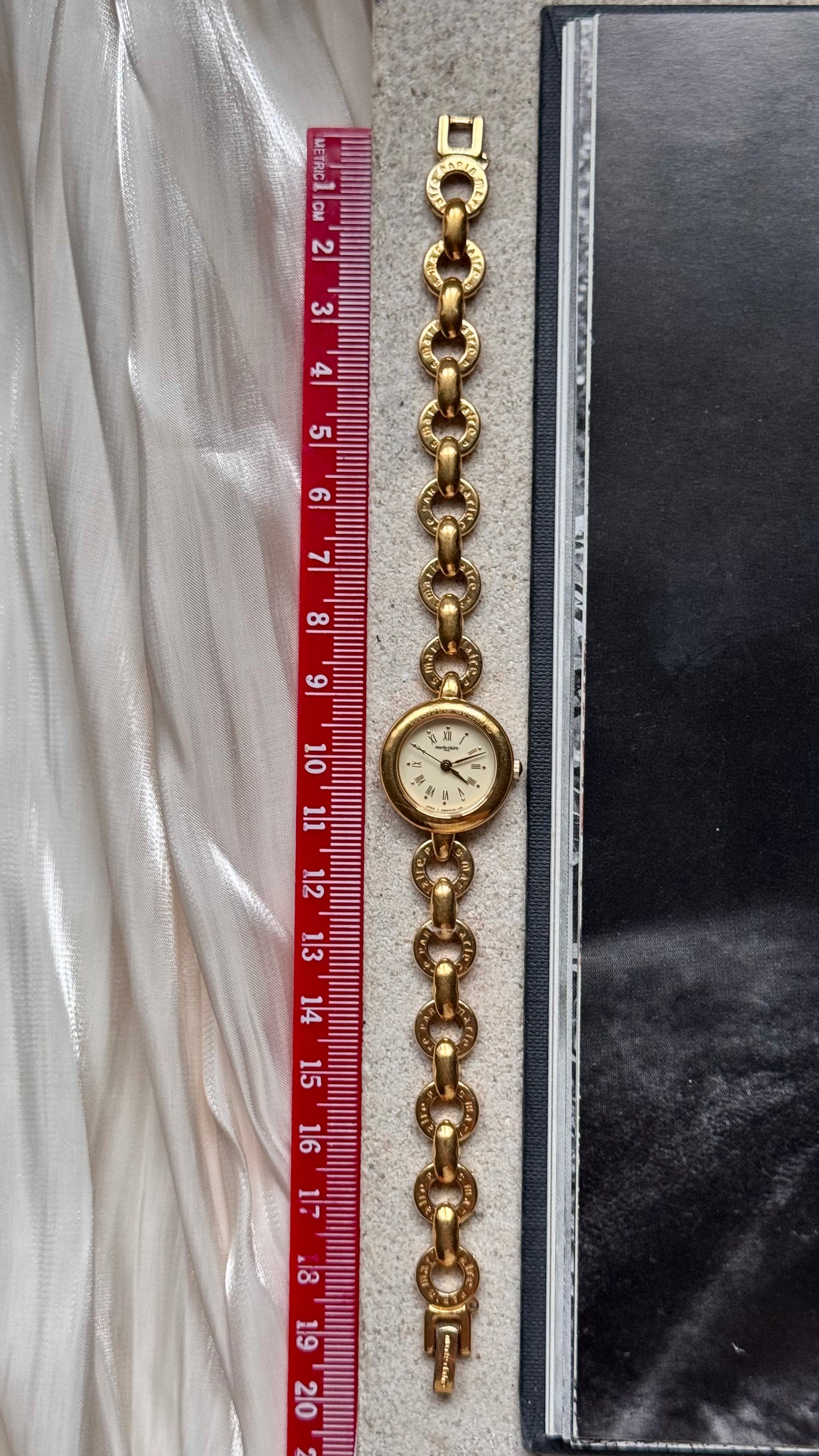 Marie Claire vintage watch - 18ct Gold Plated