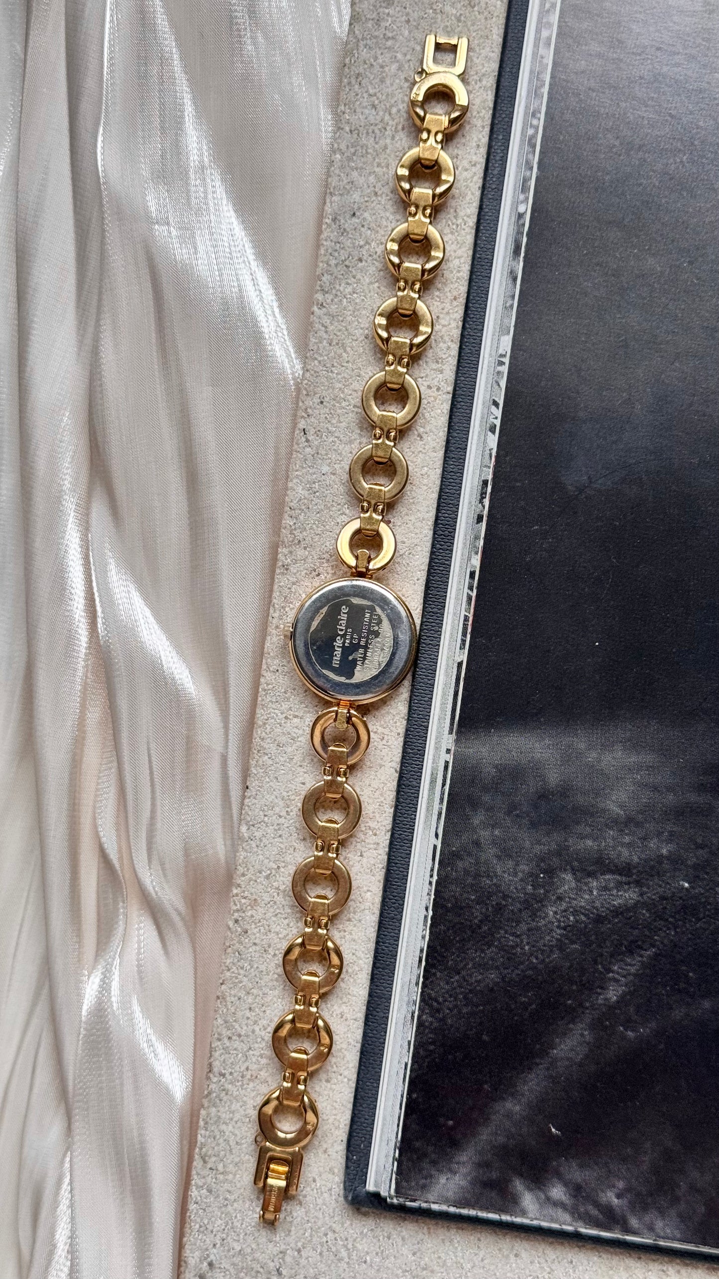 Marie Claire vintage watch - 18ct Gold Plated
