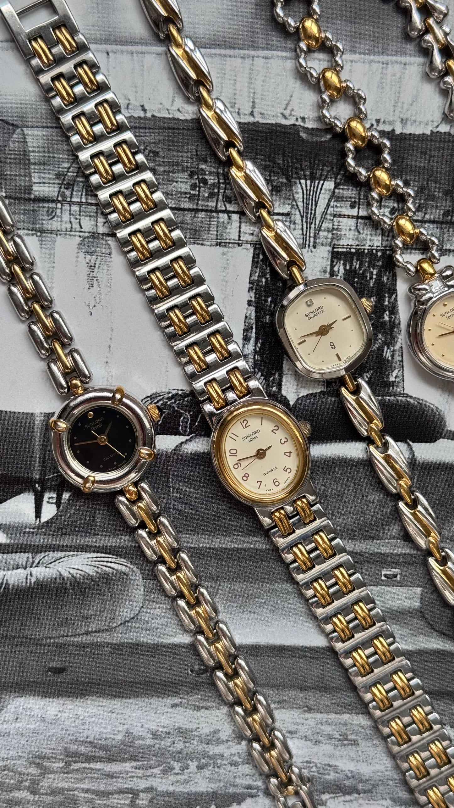 Sunlord by Seiko vintage watches - ALL WORKING