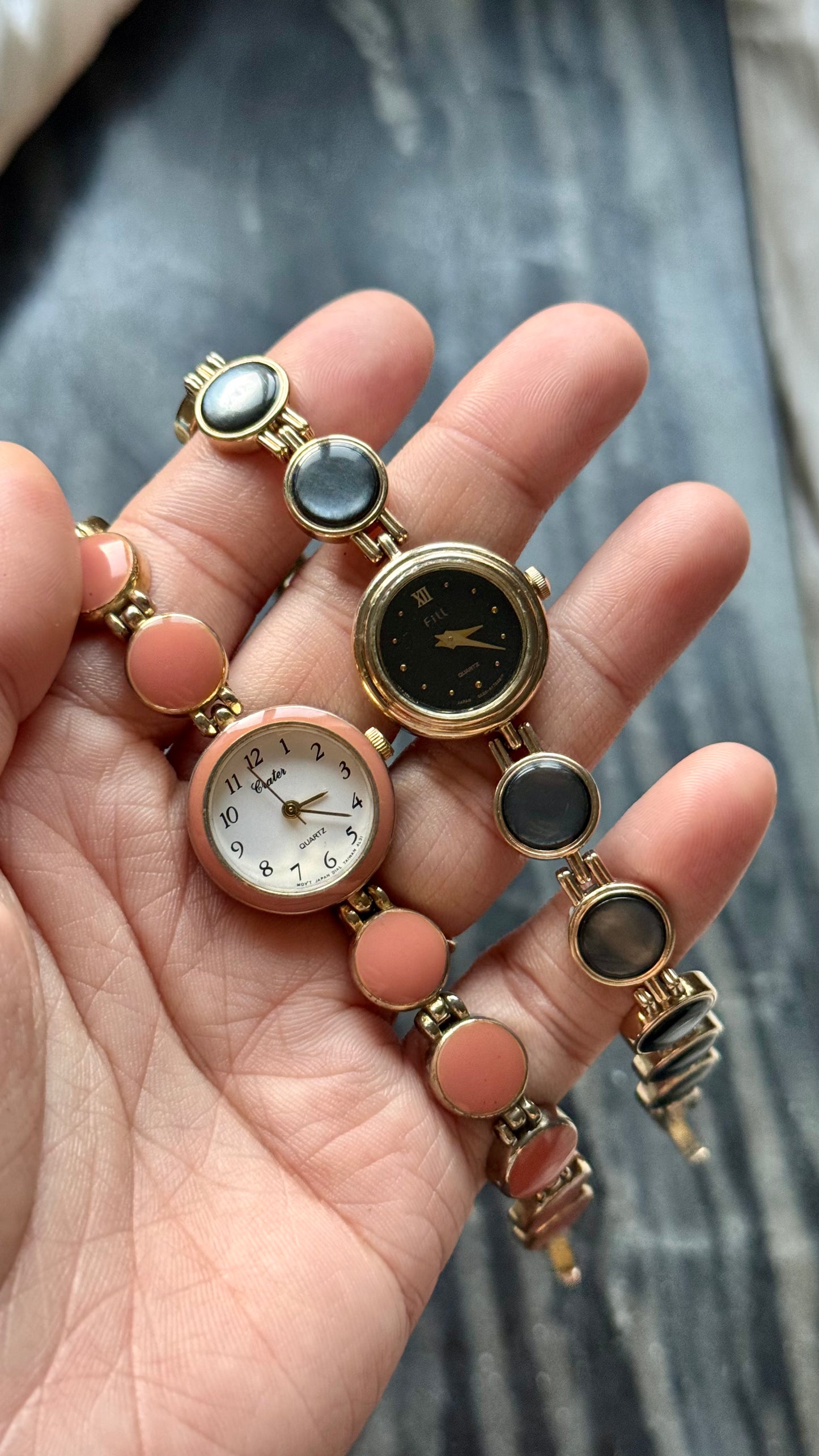 Dainty Dress Watches - Crater and Fill by Citizen