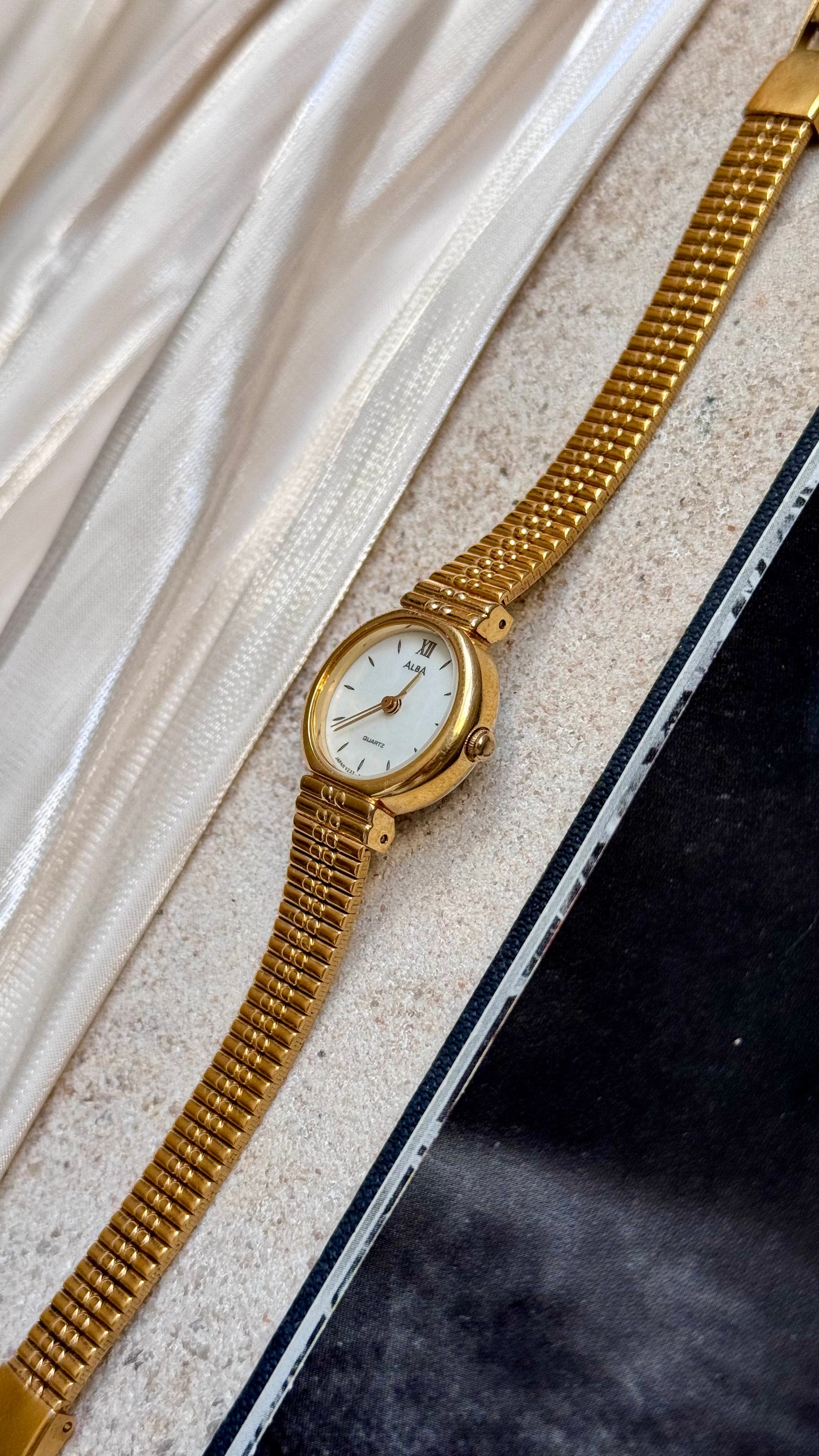 Seiko Alba Vintage Watch Gold Plated