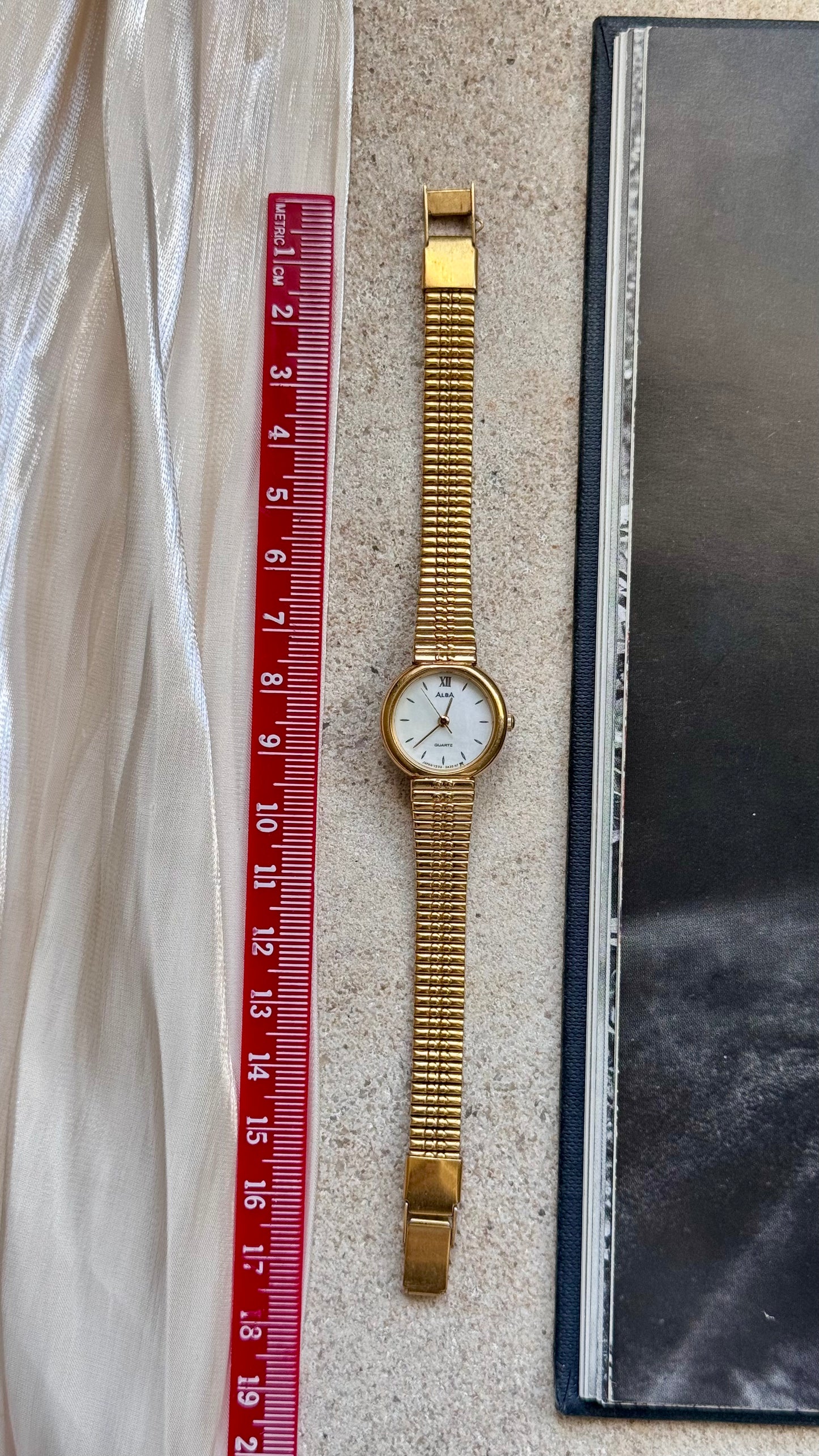 Seiko Alba Vintage Watch Gold Plated