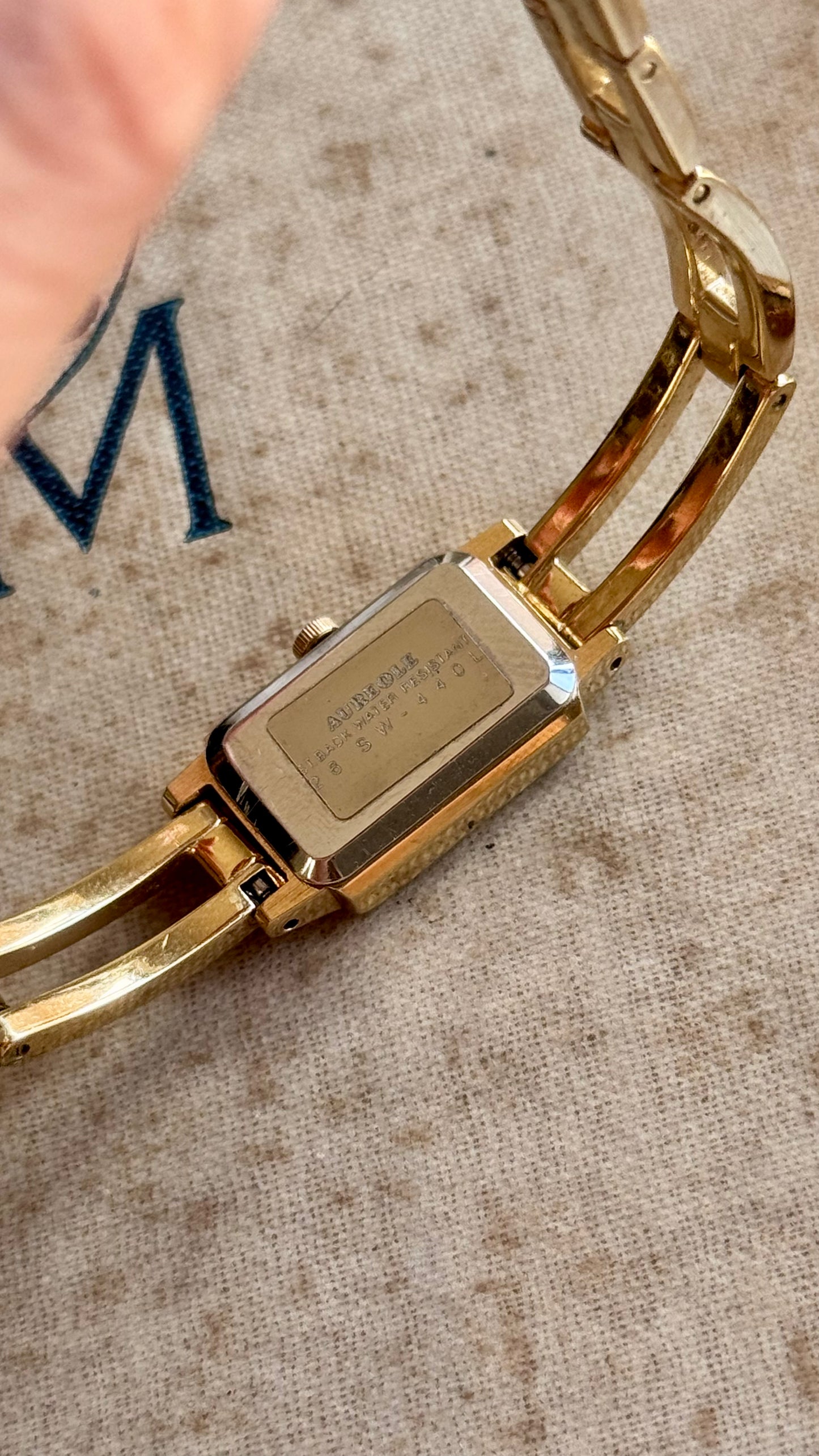 Aureole Vintage Watch - Gold Plated