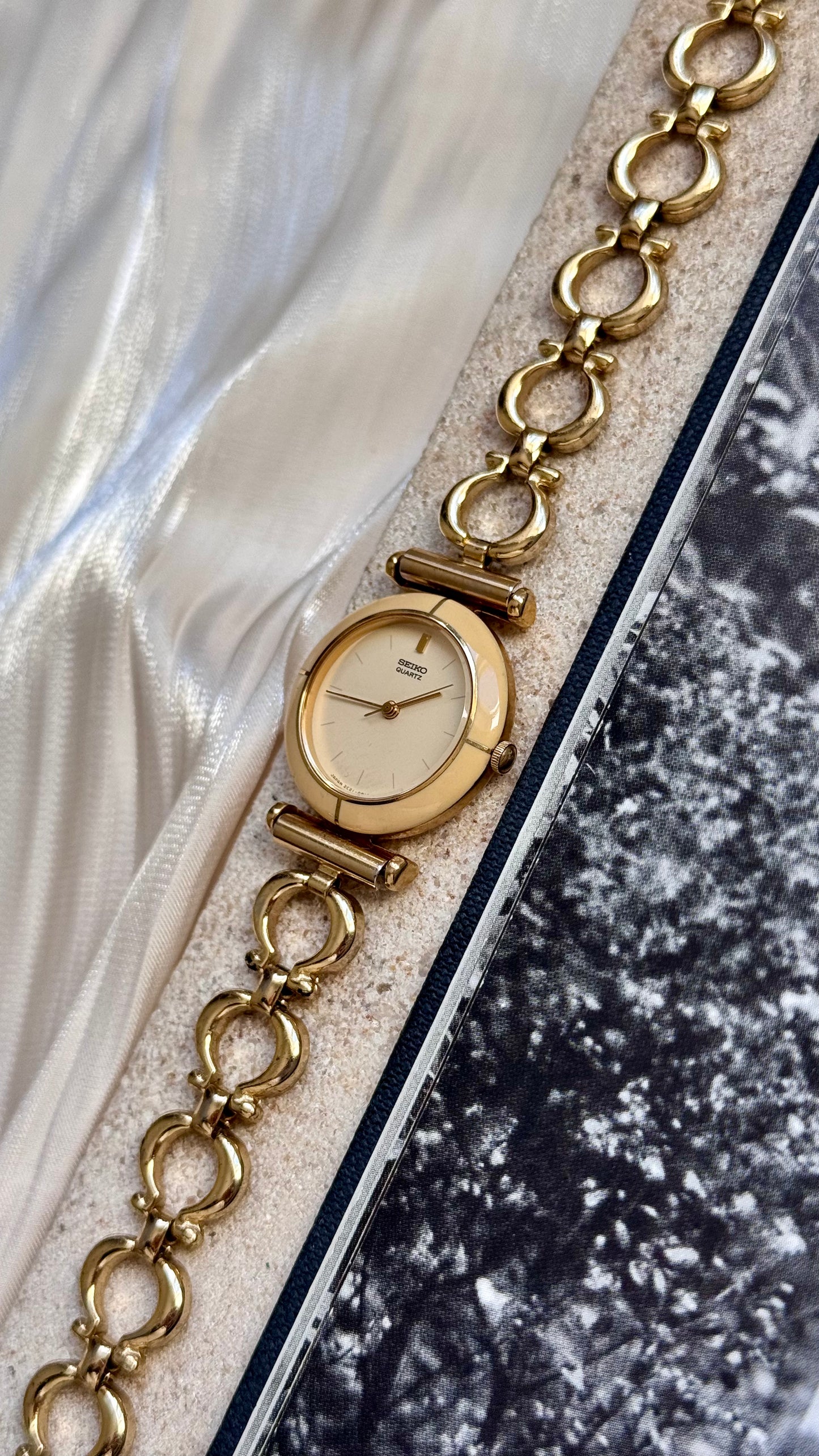 Seiko vintage watch 1994 - enameled case