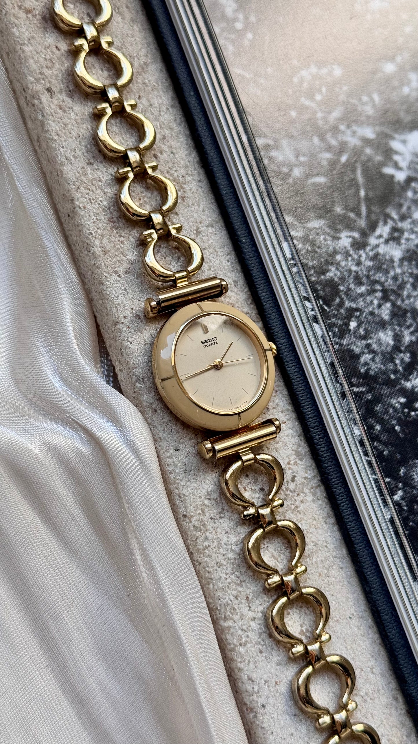 Seiko vintage watch 1994 - enameled case