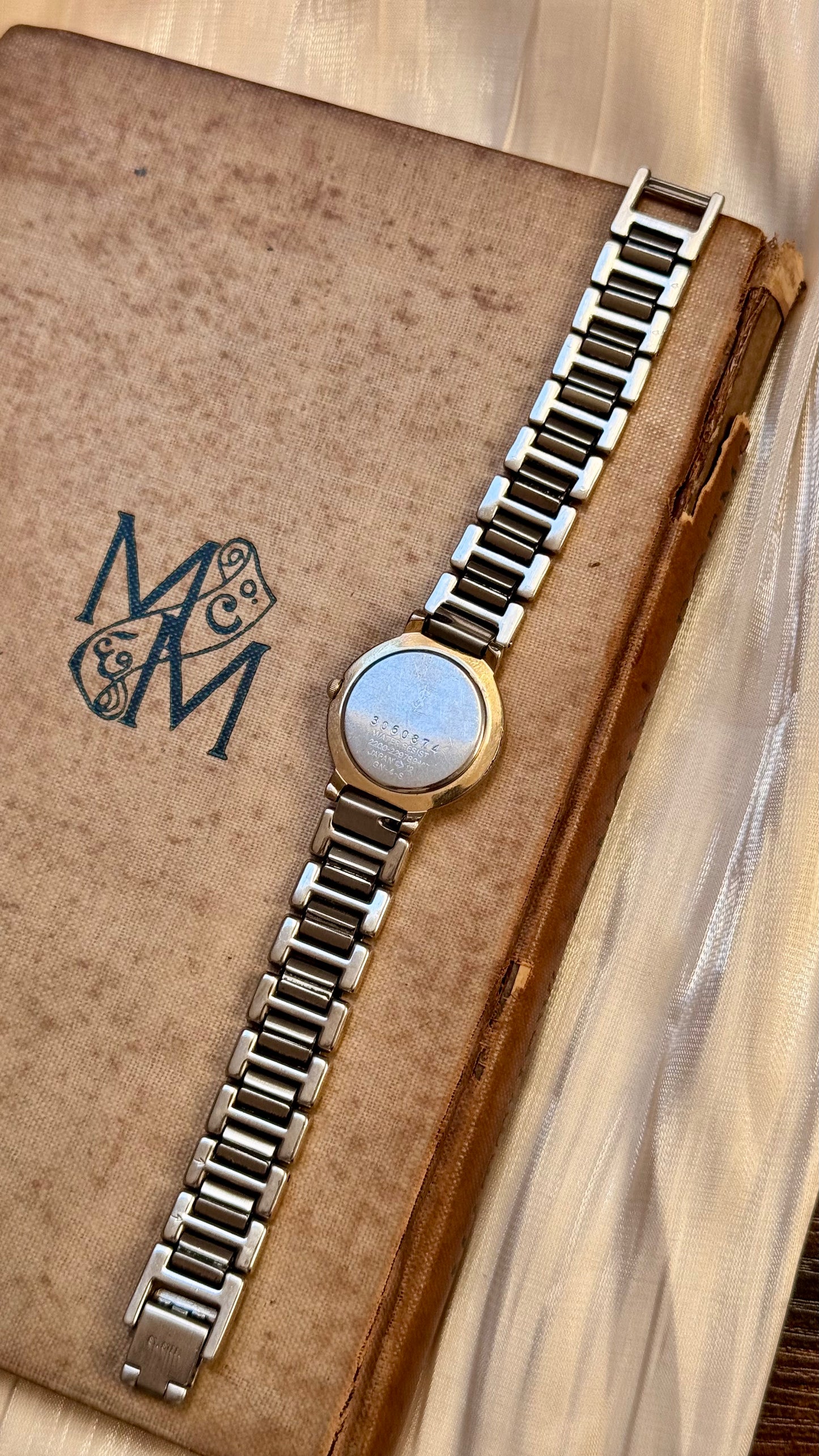 Yves Saint Laurent vintage watch (YSL) 1990s