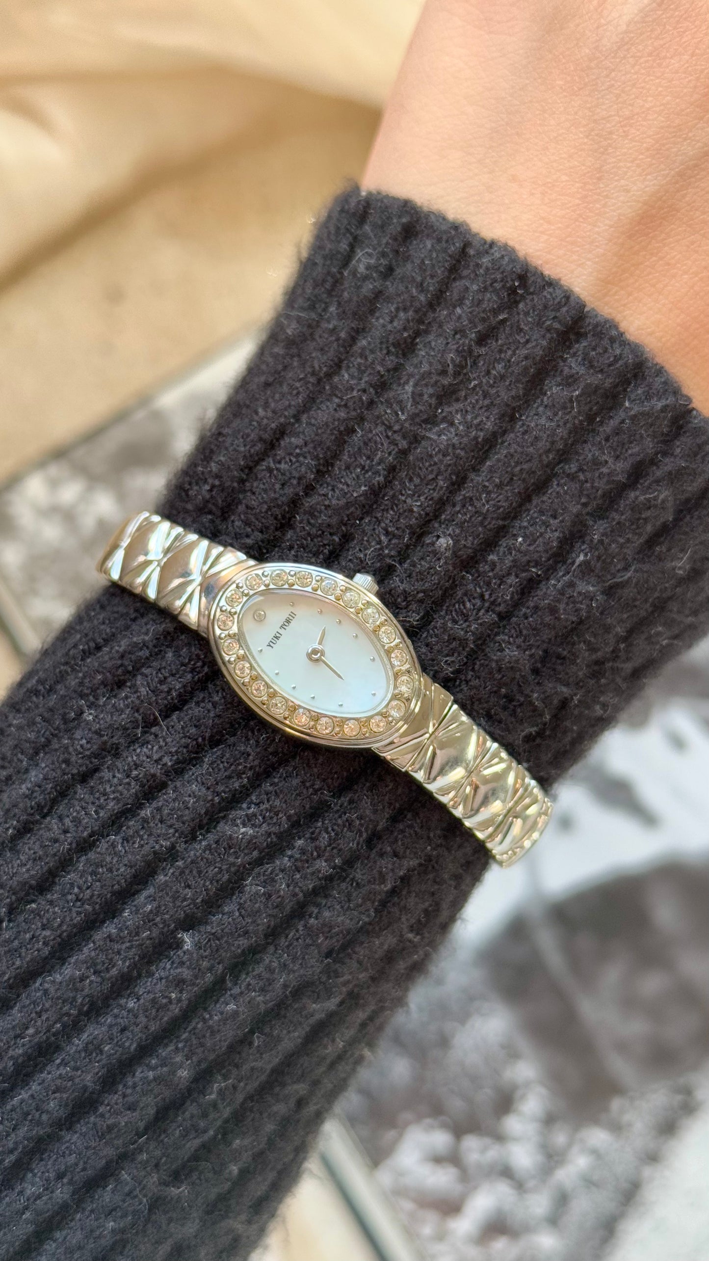 Yuki Torri Citizen vintage watch - Mother of Pearl dial