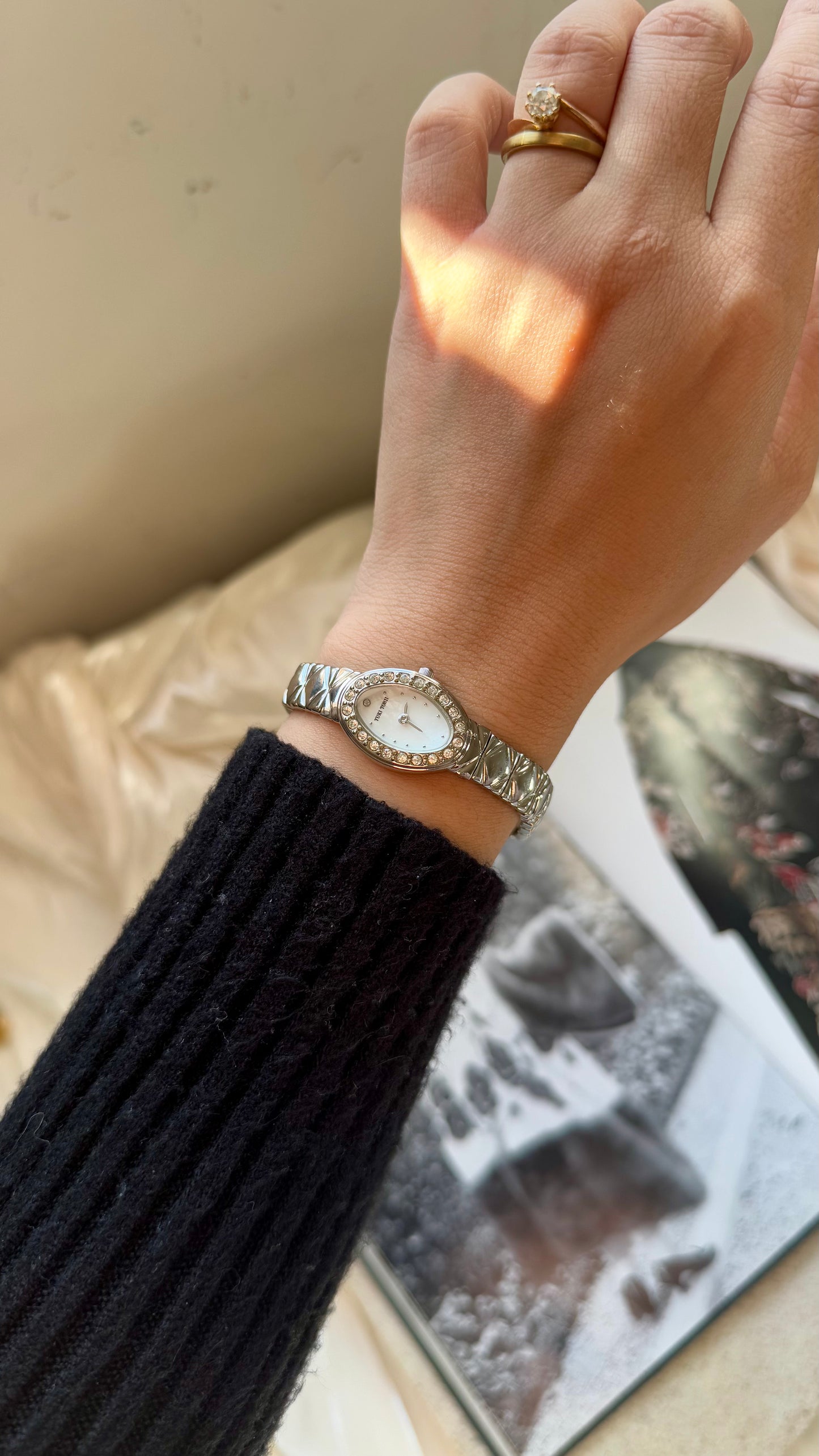 Yuki Torri Citizen vintage watch - Mother of Pearl dial