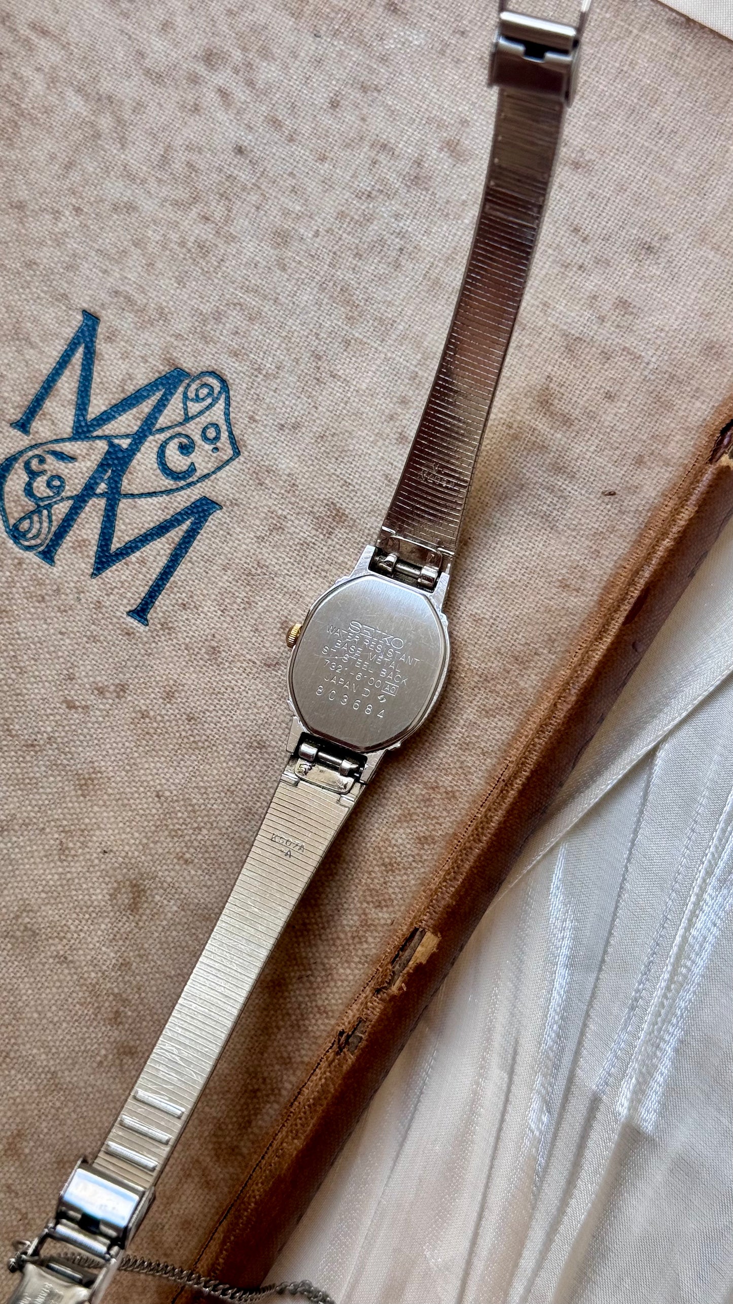 Super Rare Find Vintage Seiko Watch 1988 - Gold Plated