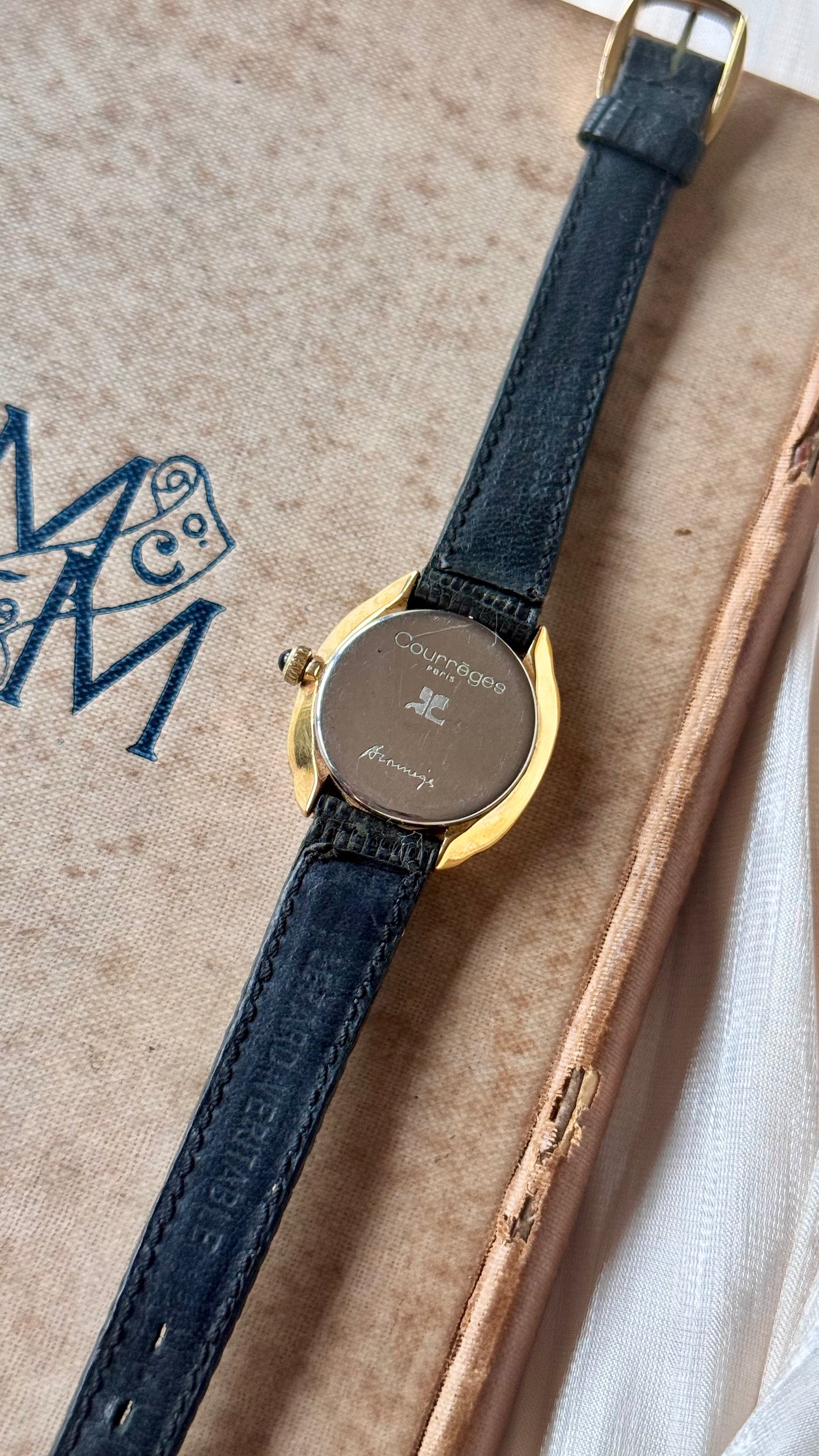 Courrèges Vintage Watch 1980s - Manual wind