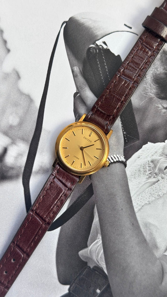 Vintage Citizen Exceed Watch - Gold Filled