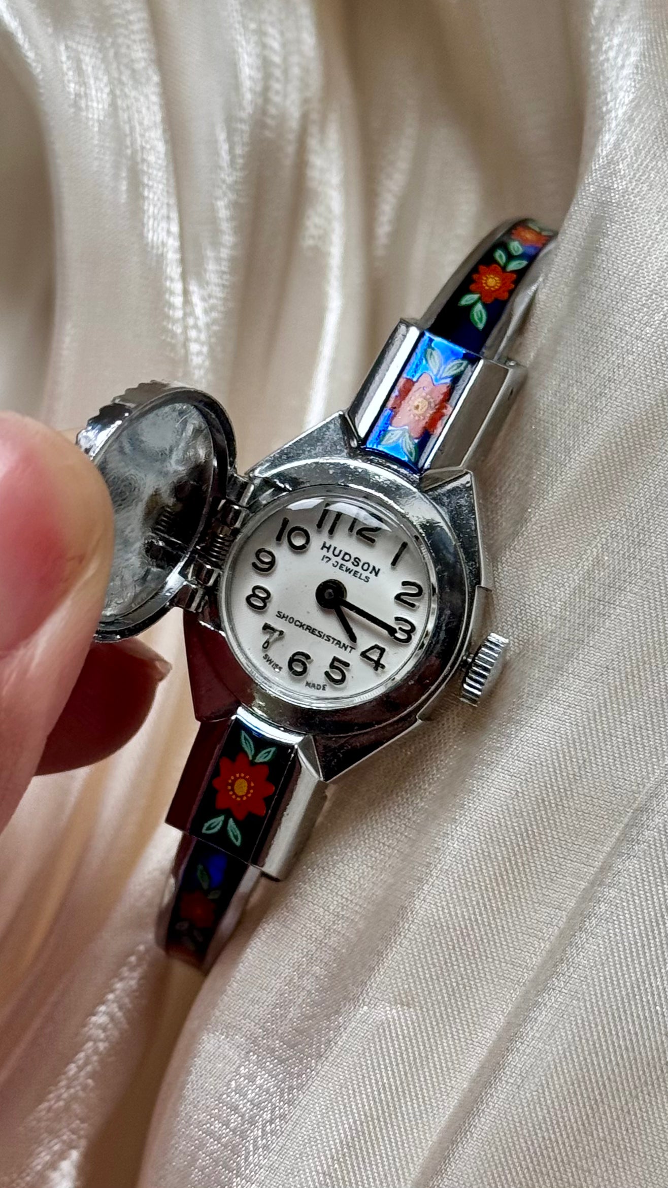 Hudson 17 Jewels Peekaboo vintage watch - Automatic