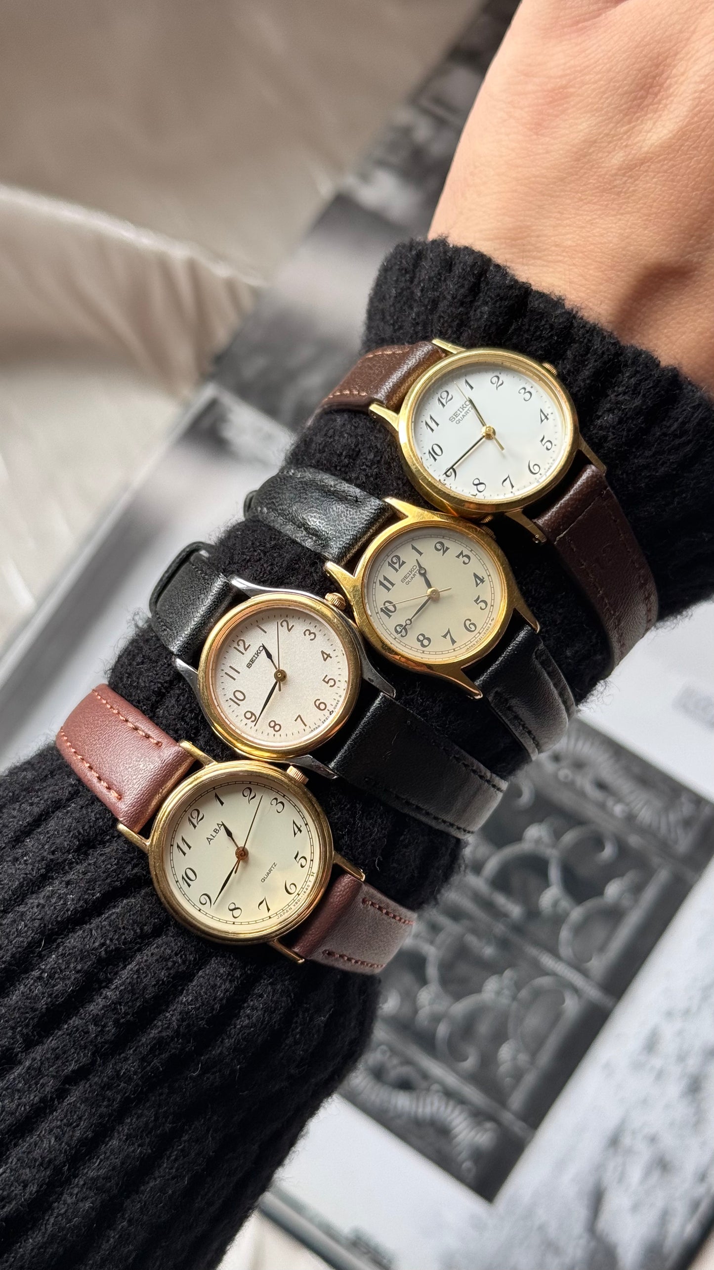 Seiko Vintage Watch Collection - All Working
